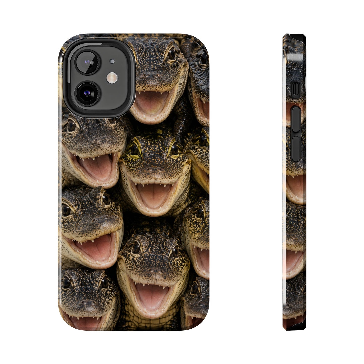 Alligator Smile Tough Phone Case — Funny Gator Print Protective Phone Cover