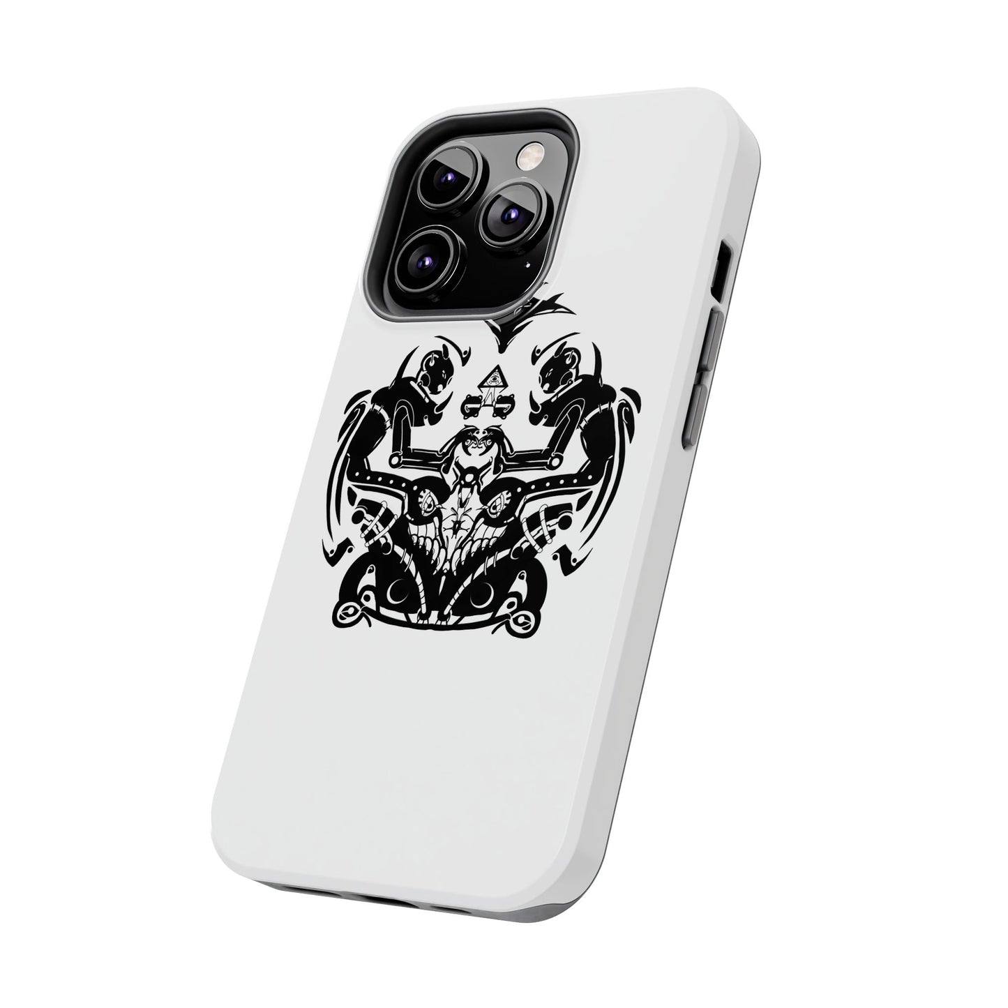 Viking Knotwork Tough Phone Case — Norse Warrior Tribal Design
