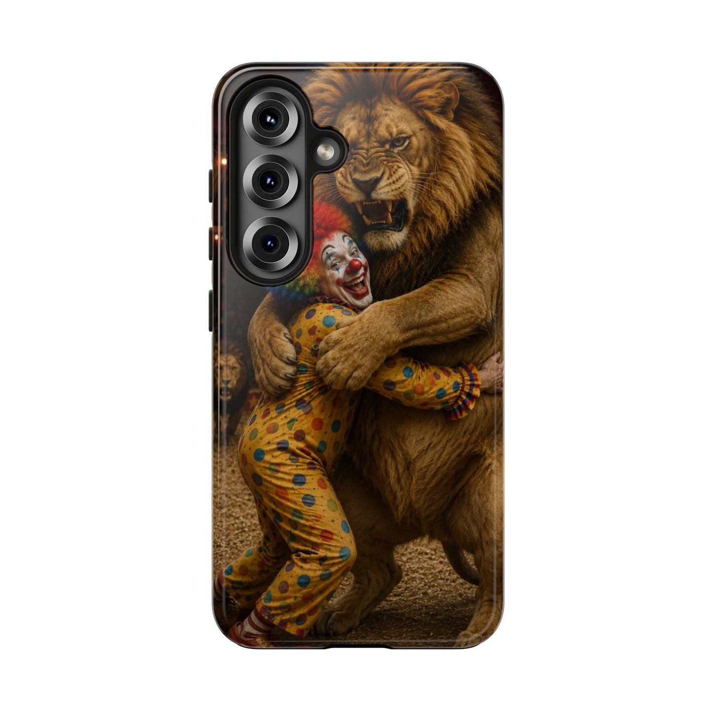 Phone Case — Lion Embrace Clown Tough Protective Case