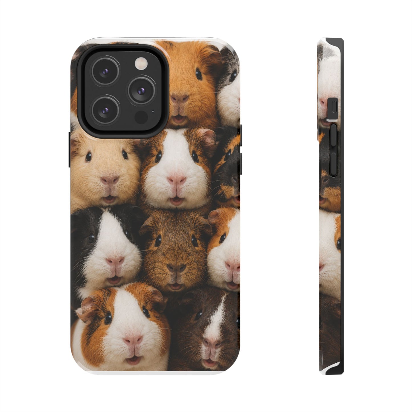 Guinea Pig Collage Tough Phone Case — Cute Small Pet Protective Phone Cover