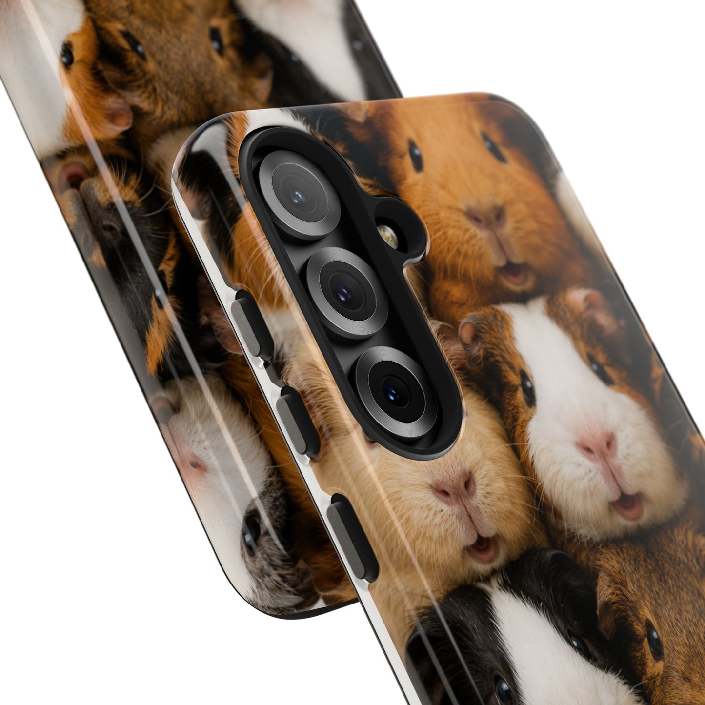 Guinea Pig Collage Tough Phone Case — Cute Small Pet Protective Phone Cover
