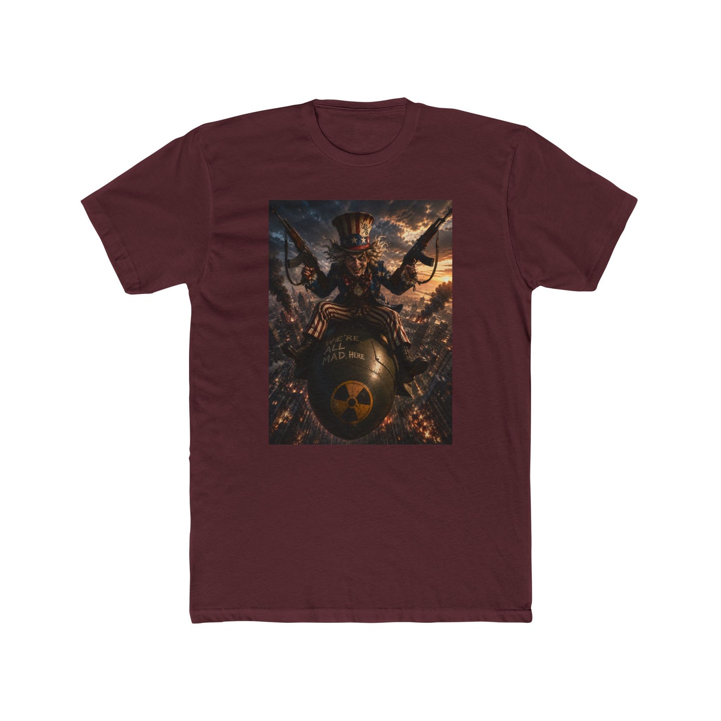 Viking Warrior Helmet Graphic Tee — Norse Bomber Skull Design