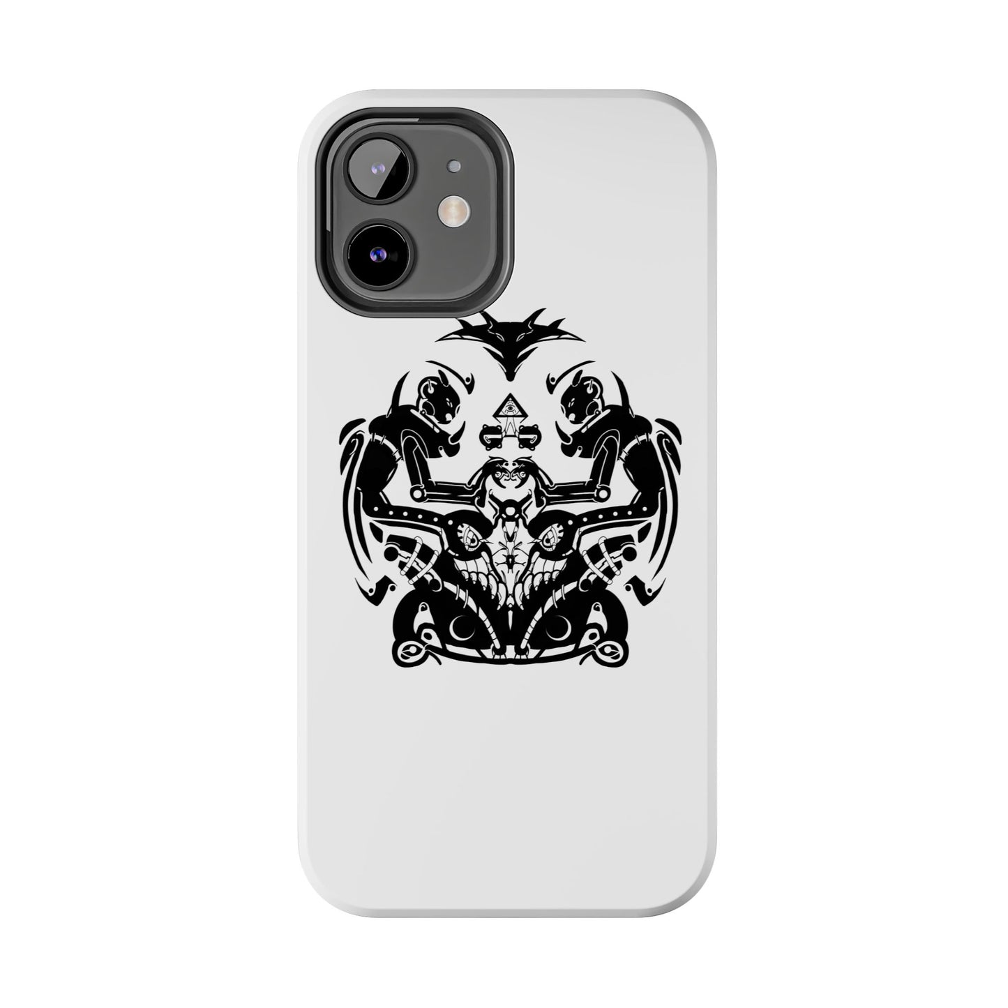 Viking Knotwork Tough Phone Case — Norse Warrior Tribal Design