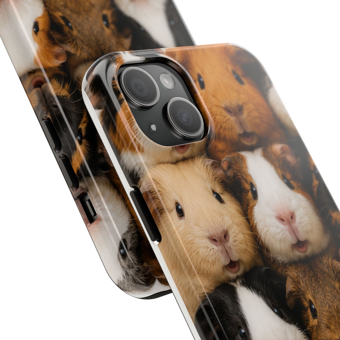 Guinea Pig Collage Tough Phone Case — Cute Small Pet Protective Phone Cover