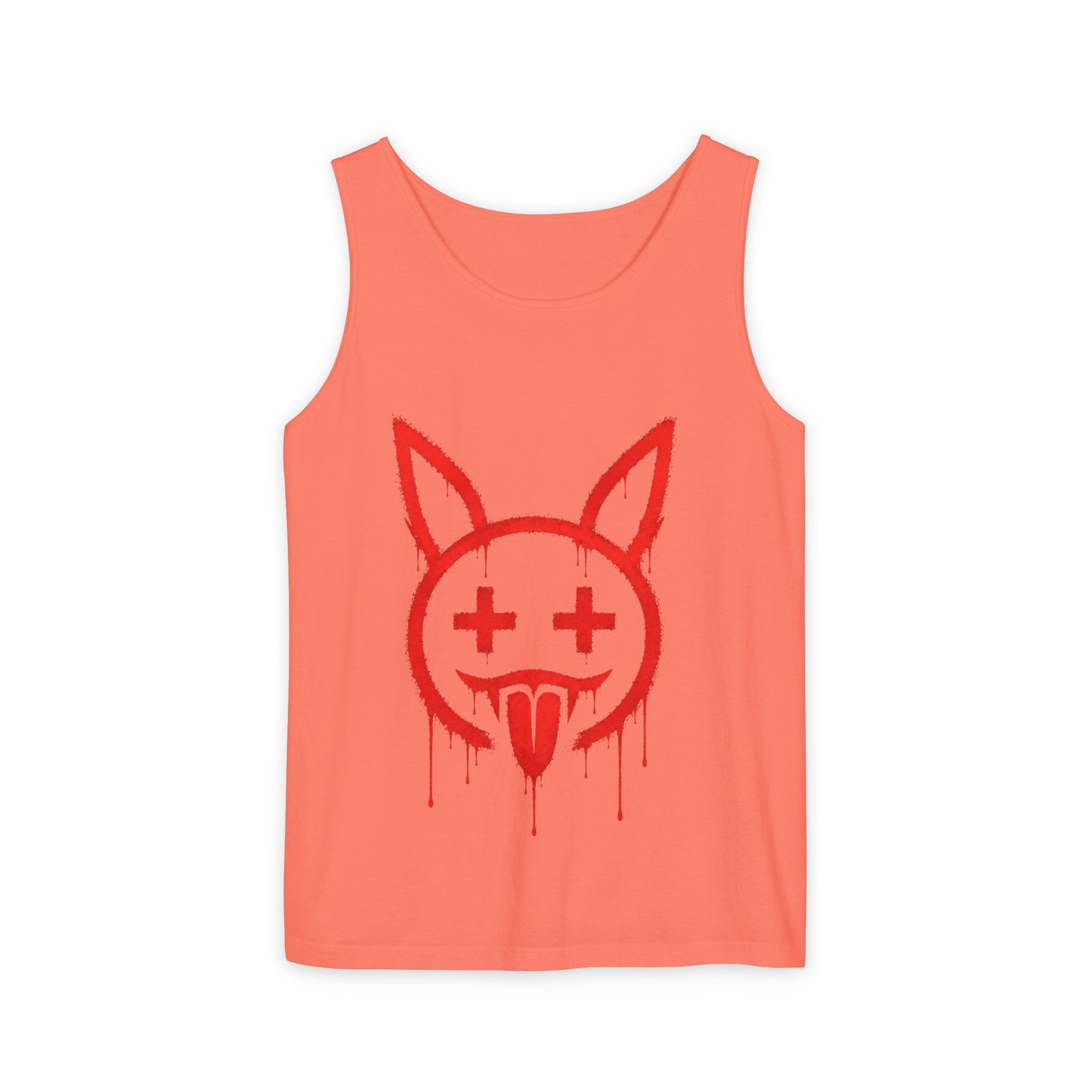 Metallic Souls Graffiti Bunny Streetwear Graphic T-Shirt