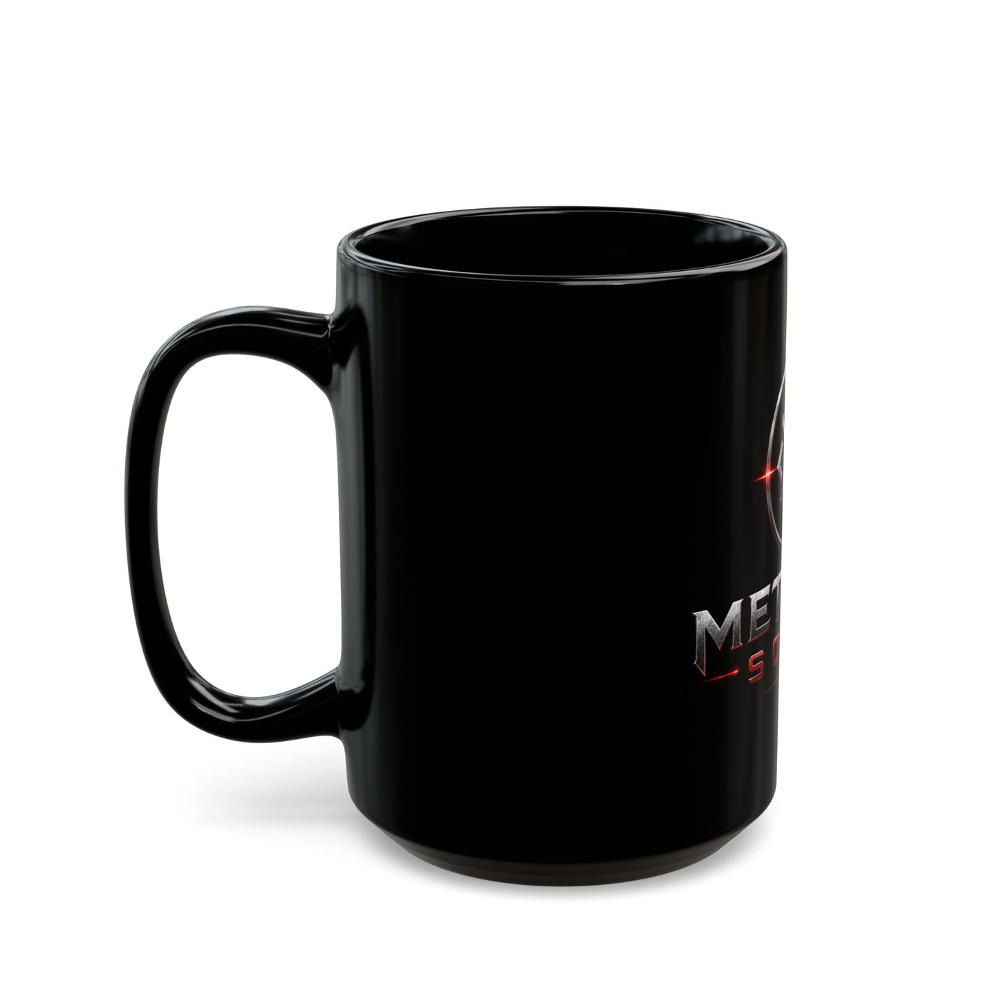 Metallic Souls Black Coffee Mug – Gamer Logo 11oz/15oz