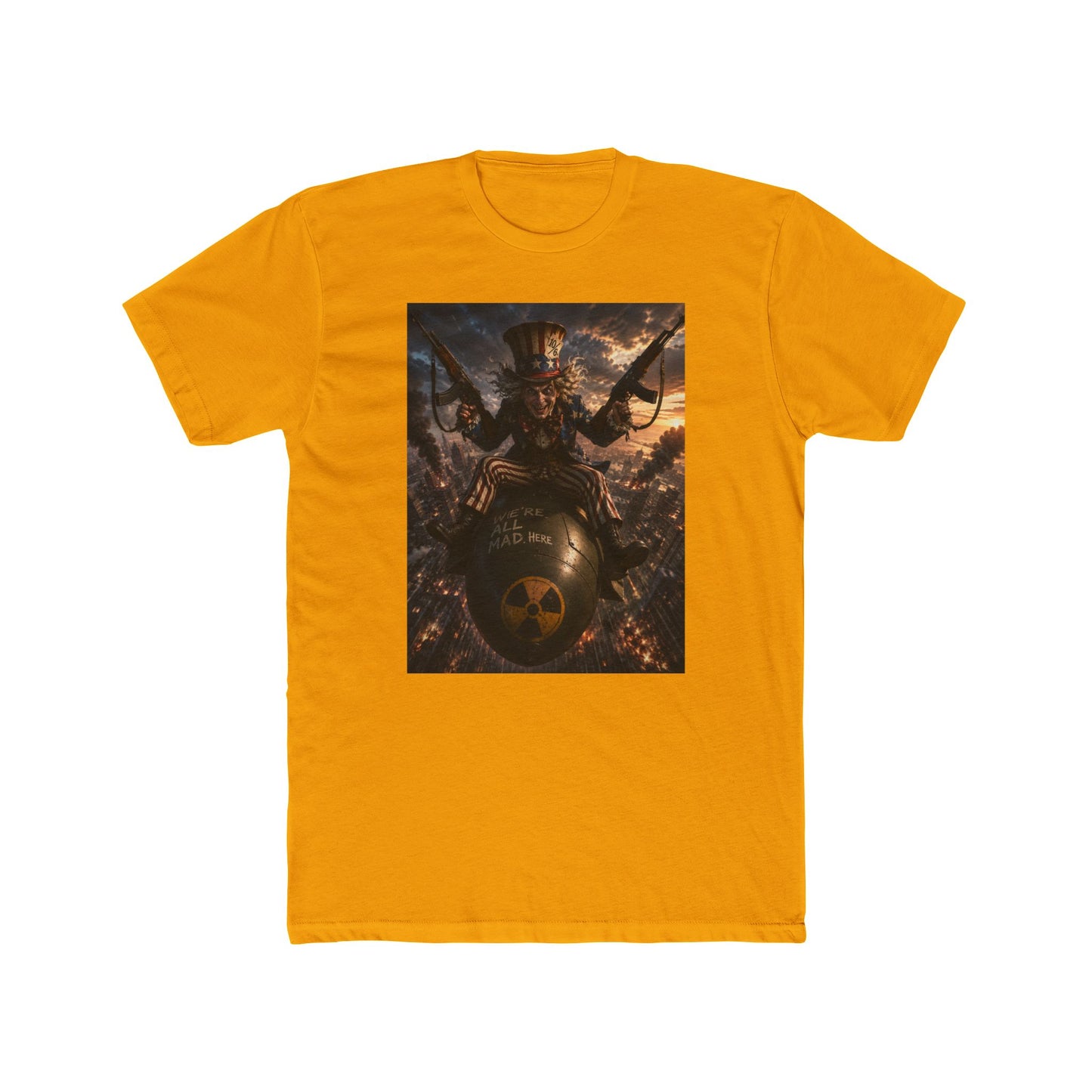 Viking Warrior Helmet Graphic Tee — Norse Bomber Skull Design