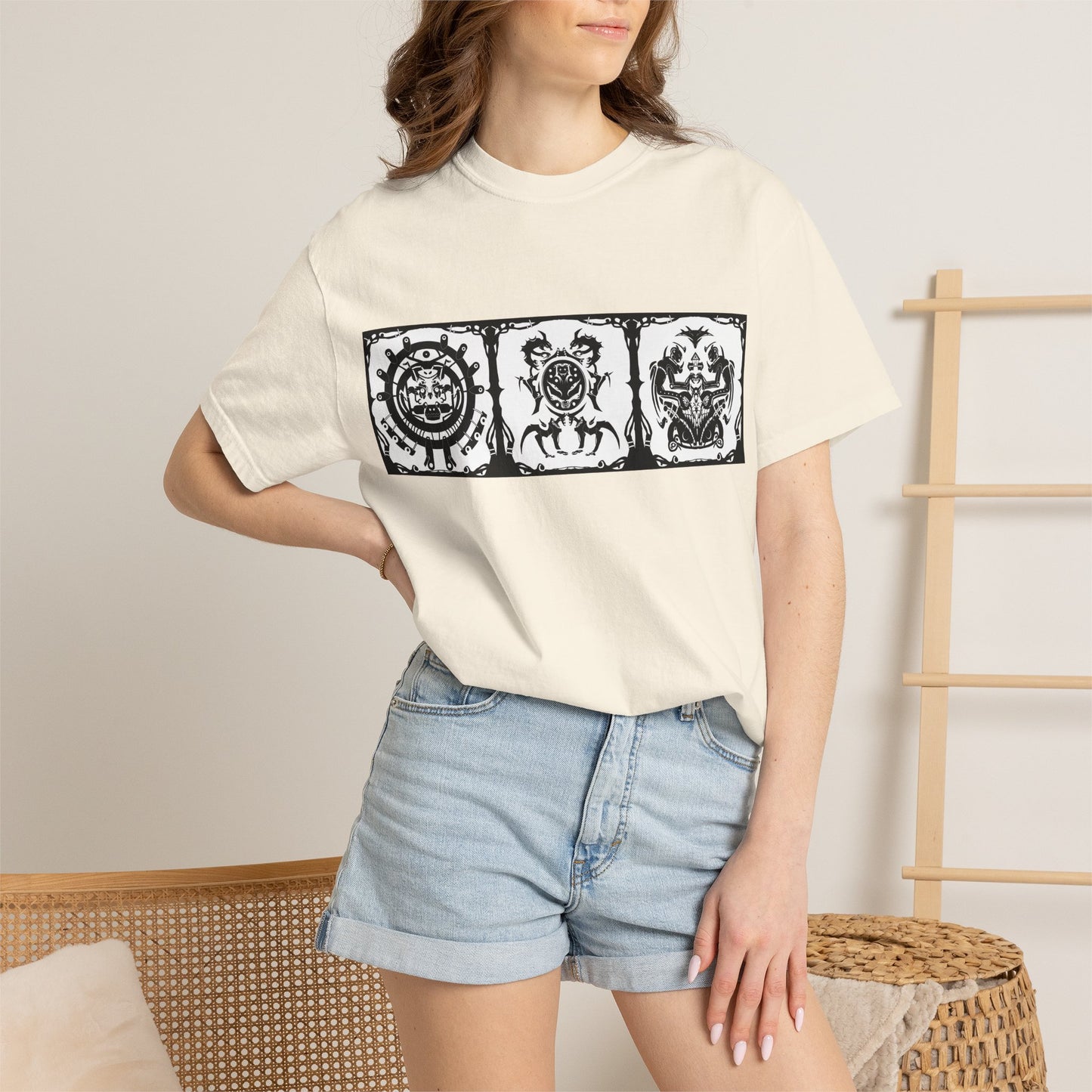 Mythic Tiles Graphic T-Shirt