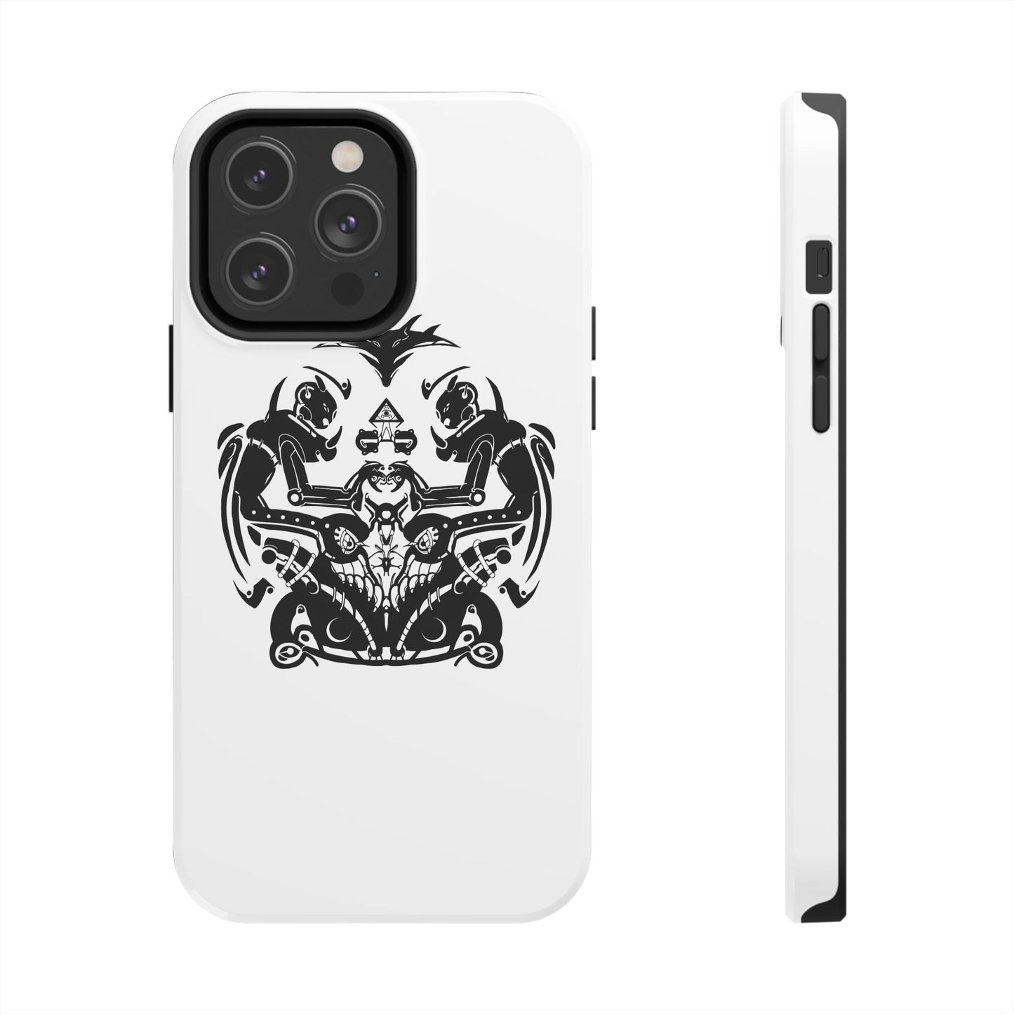 Viking Knotwork Tough Phone Case — Norse Warrior Tribal Design