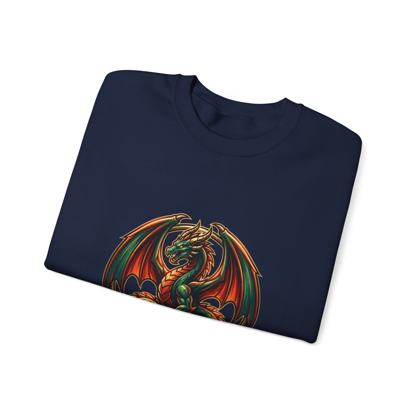 Dragon emblem Crewneck Sweatshirt | fantasy art, tattoo style