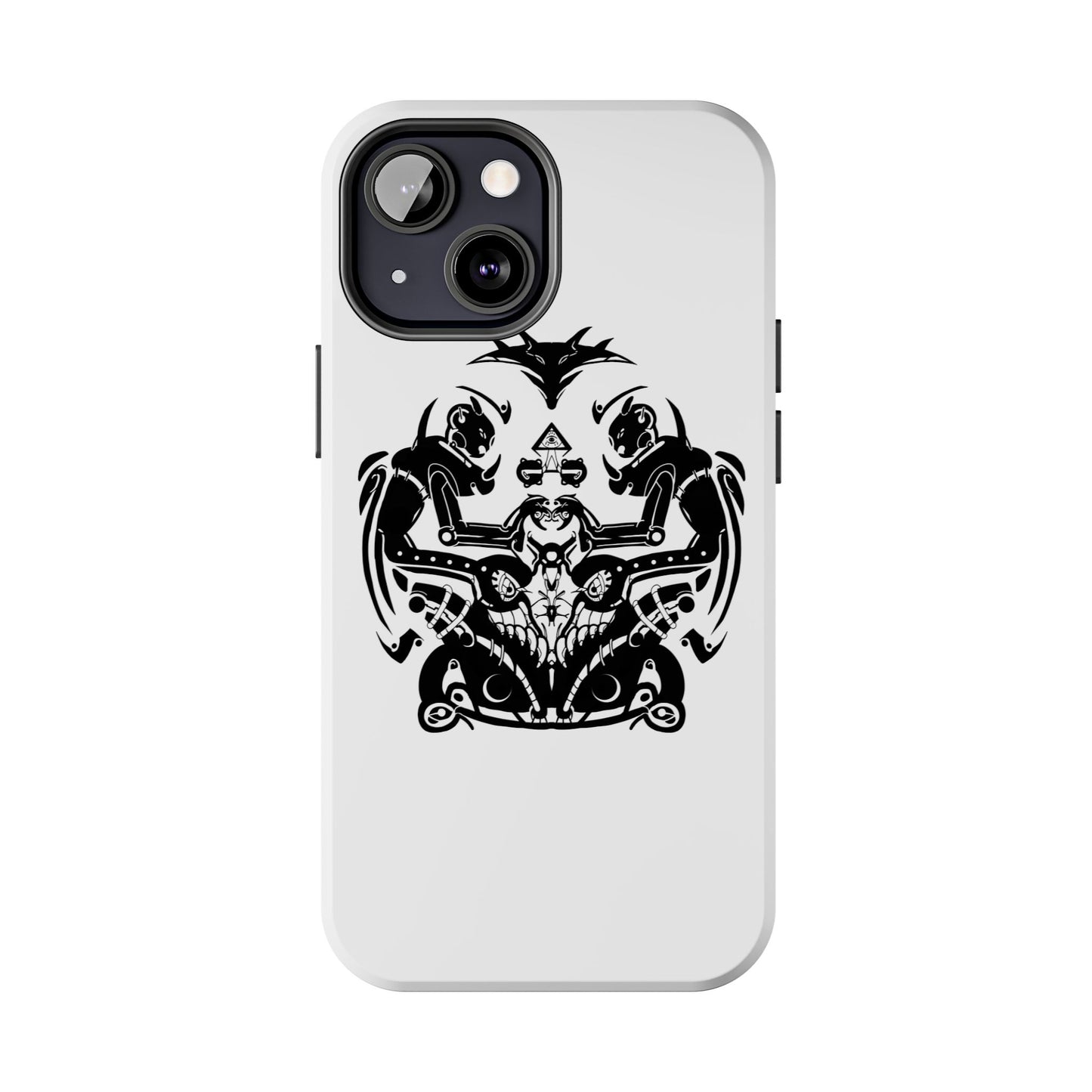 Viking Knotwork Tough Phone Case — Norse Warrior Tribal Design