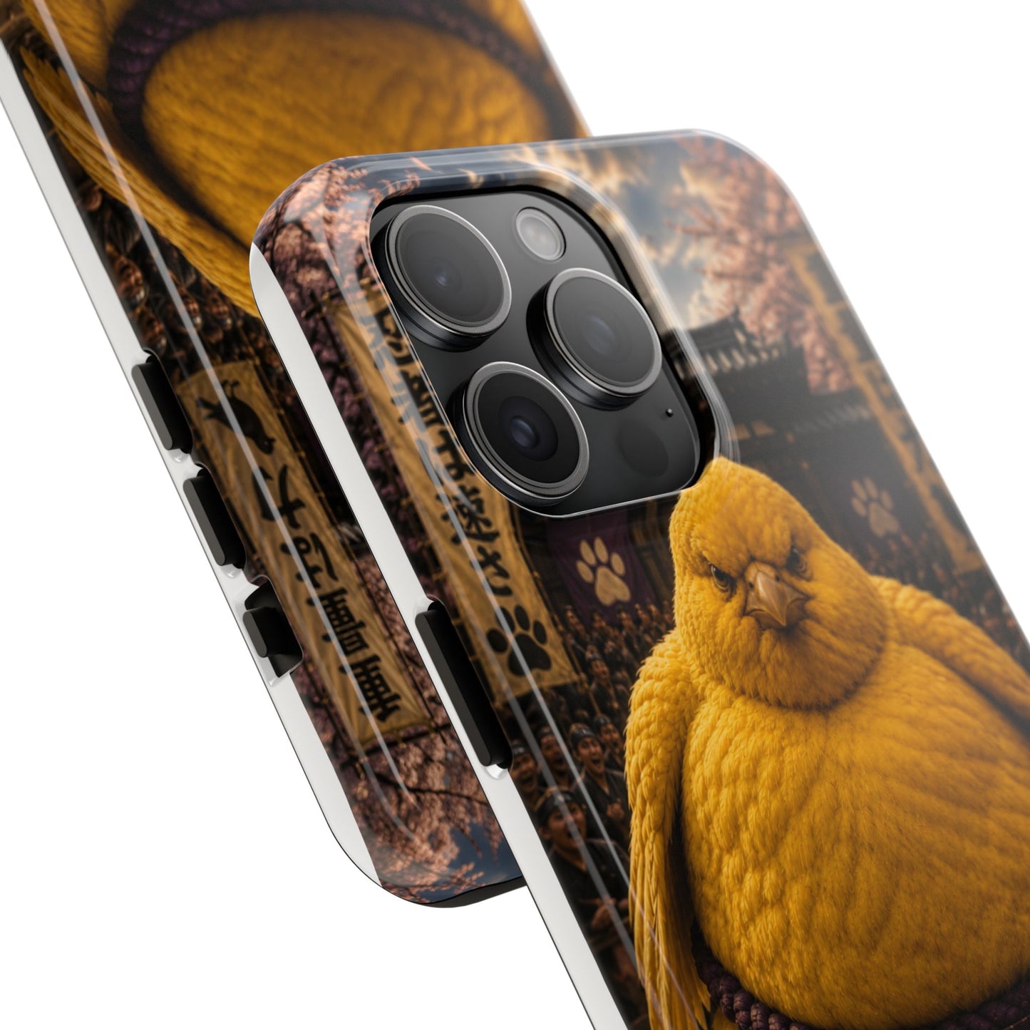 Big Bird Tough Phone Case - 500 Pounds Chubby Bird Protective Cover