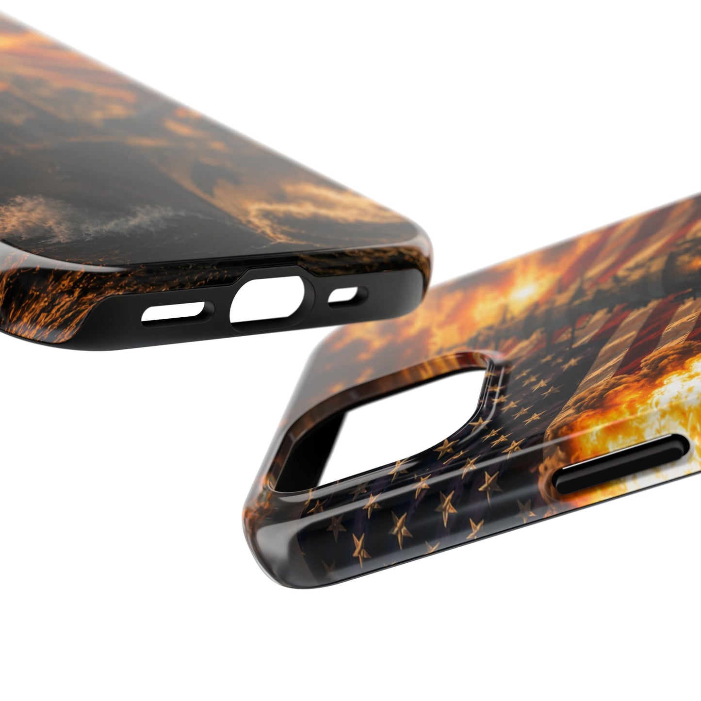 Battleship Flag Phone Case – Tough Patriotic Military iPhone Cover
