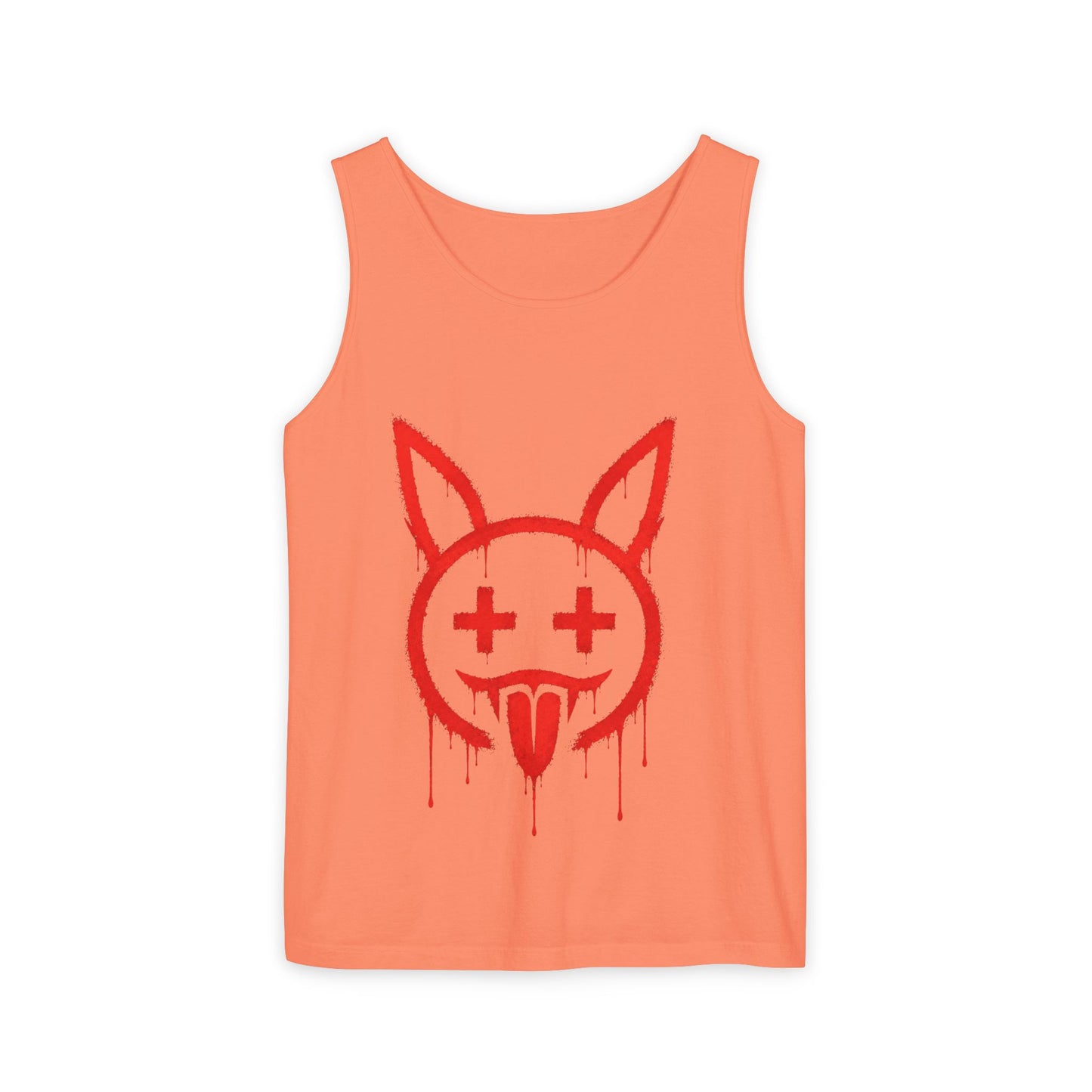 Metallic Souls Graffiti Bunny Streetwear Graphic T-Shirt