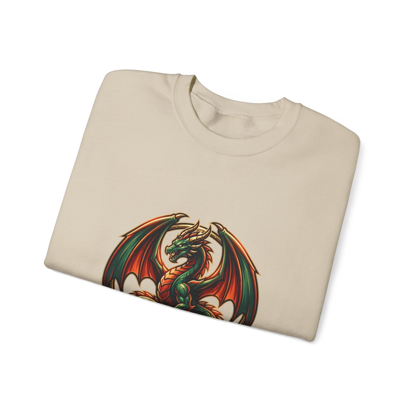 Dragon emblem Crewneck Sweatshirt | fantasy art, tattoo style