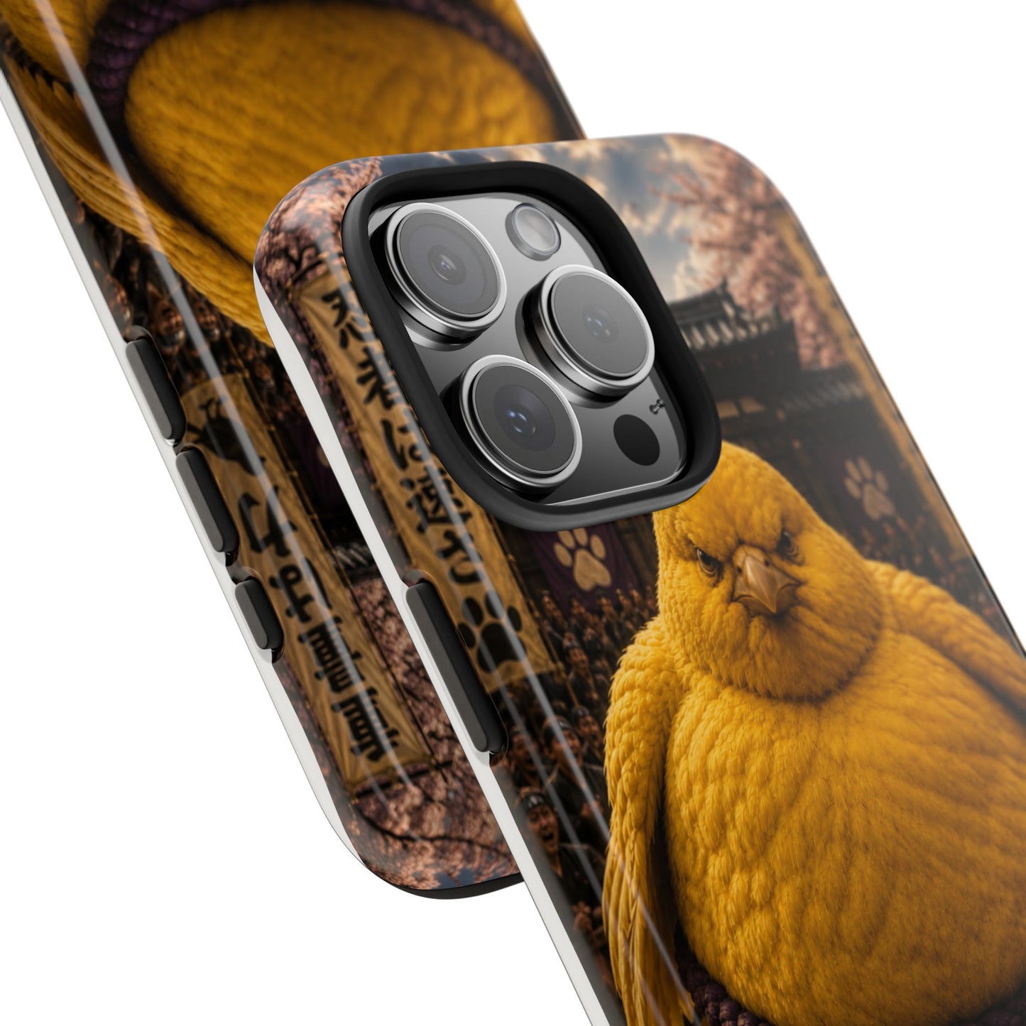 Big Bird Tough Phone Case - 500 Pounds Chubby Bird Protective Cover