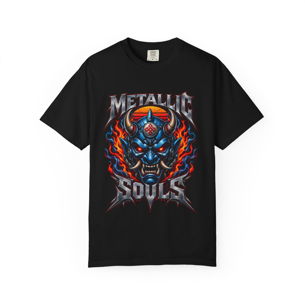 Metallic Souls Demon Skull T-Shirt