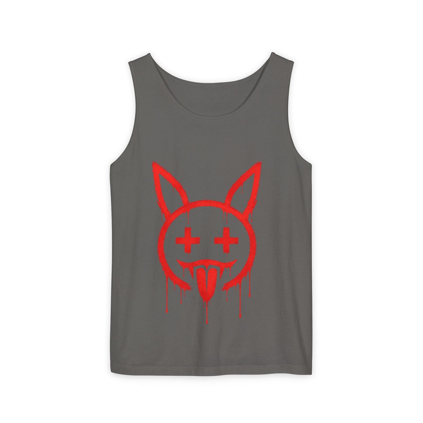 Metallic Souls Graffiti Bunny Streetwear Graphic T-Shirt
