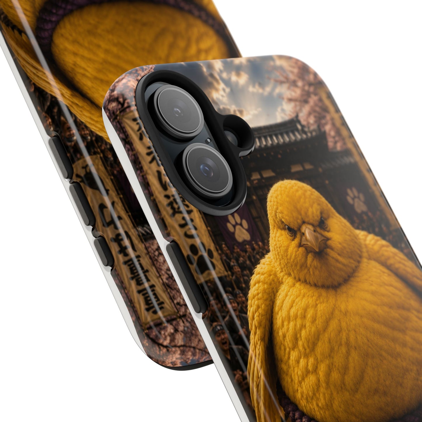 Big Bird Tough Phone Case - 500 Pounds Chubby Bird Protective Cover