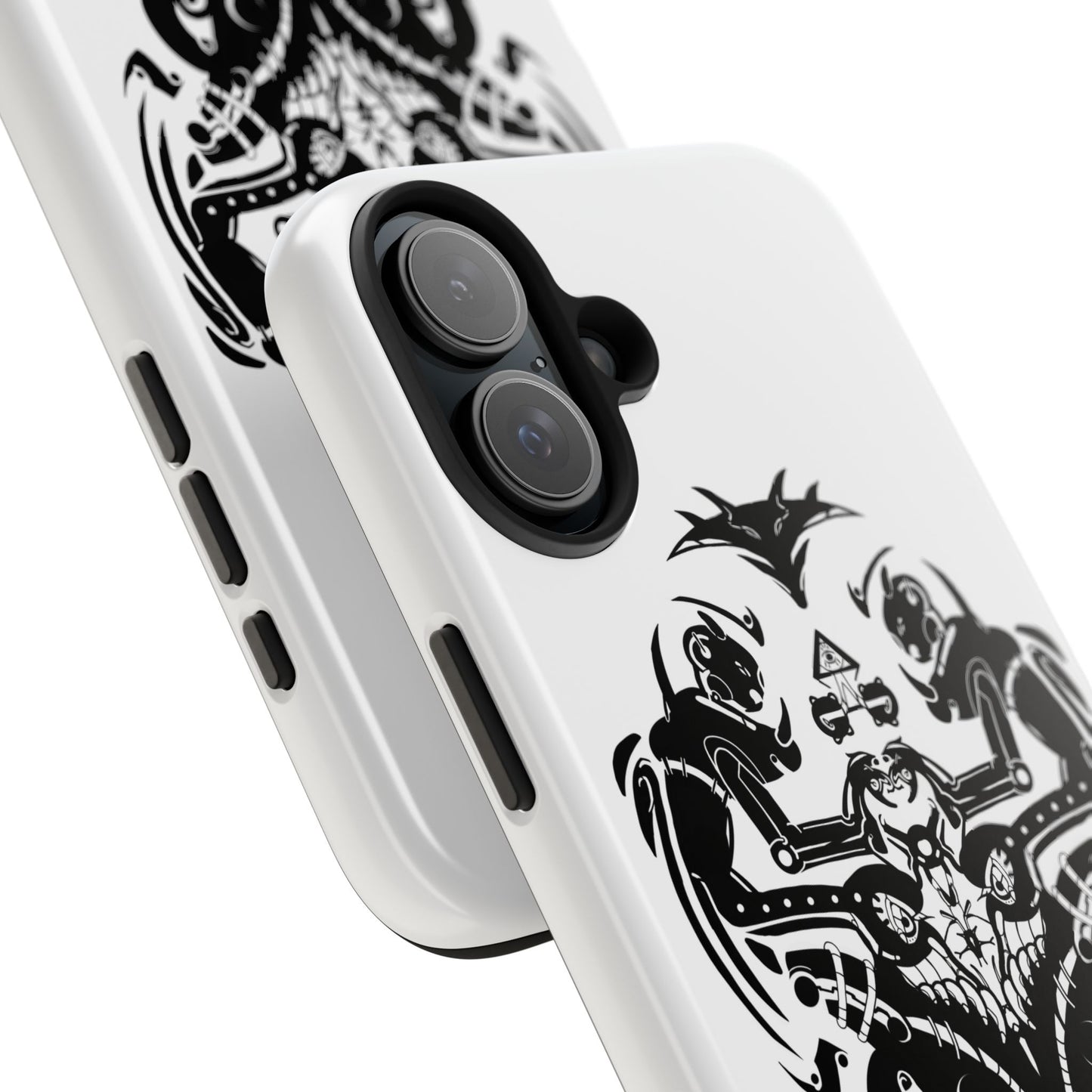 Viking Knotwork Tough Phone Case — Norse Warrior Tribal Design