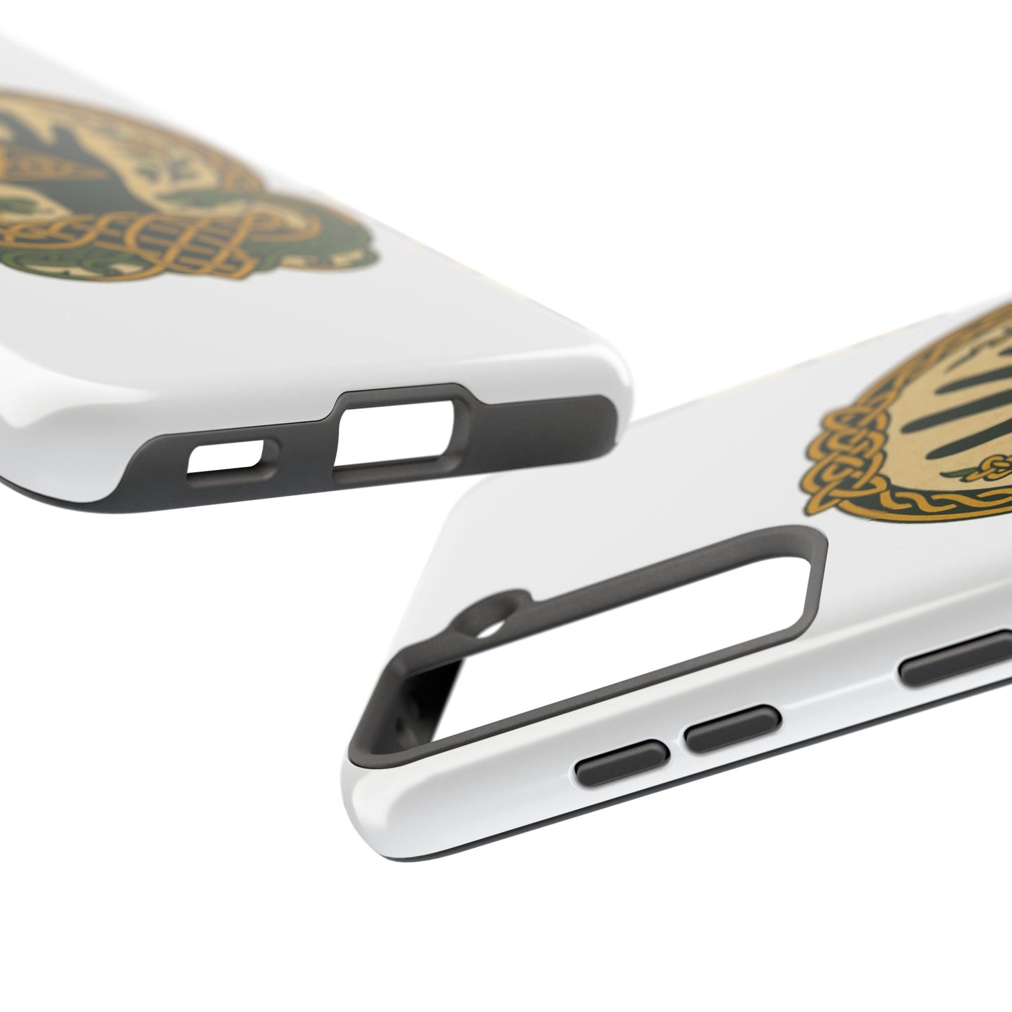 Celtic Eye of Providence Tough Phone Case — Protective Mythic Hand Design