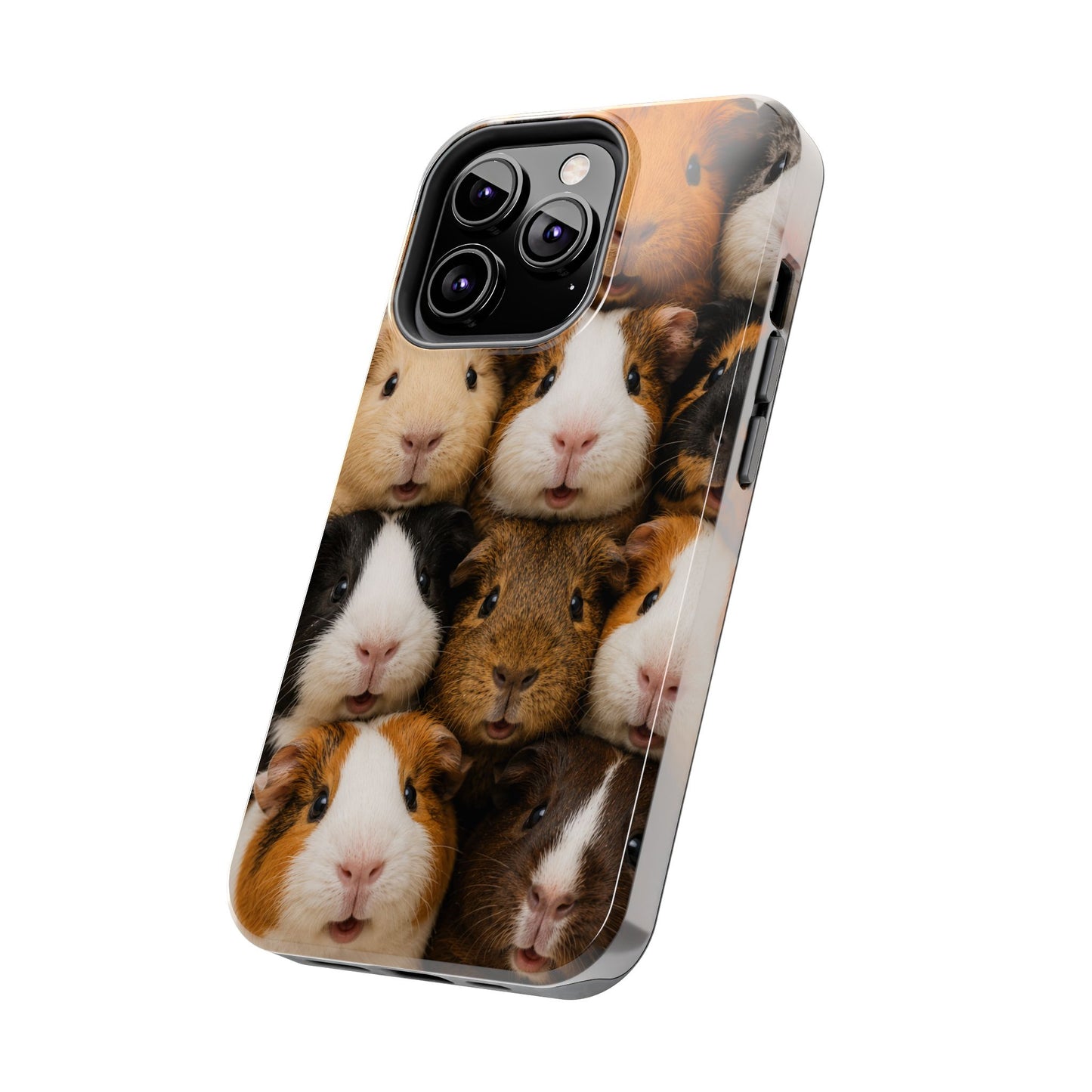 Guinea Pig Collage Tough Phone Case — Cute Small Pet Protective Phone Cover