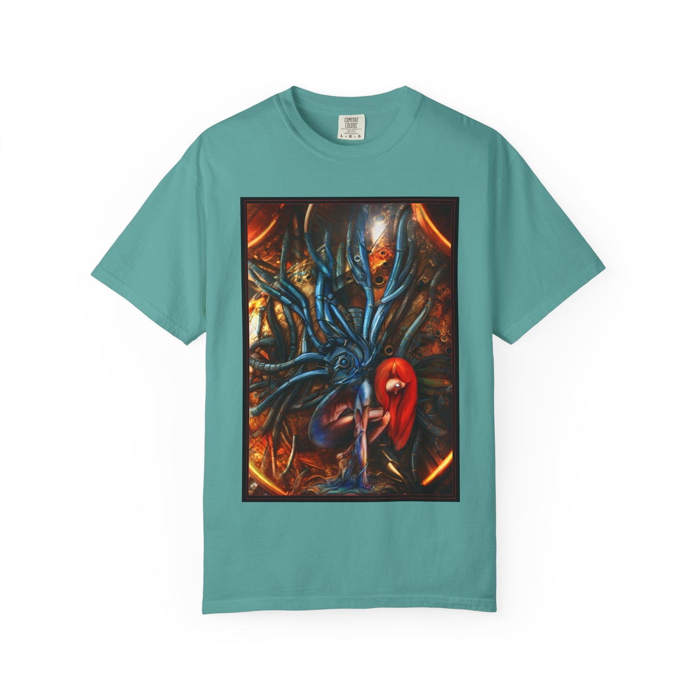 Horror Octopus Art T-Shirt — Surreal Cthulhu-Inspired Graphic Tee