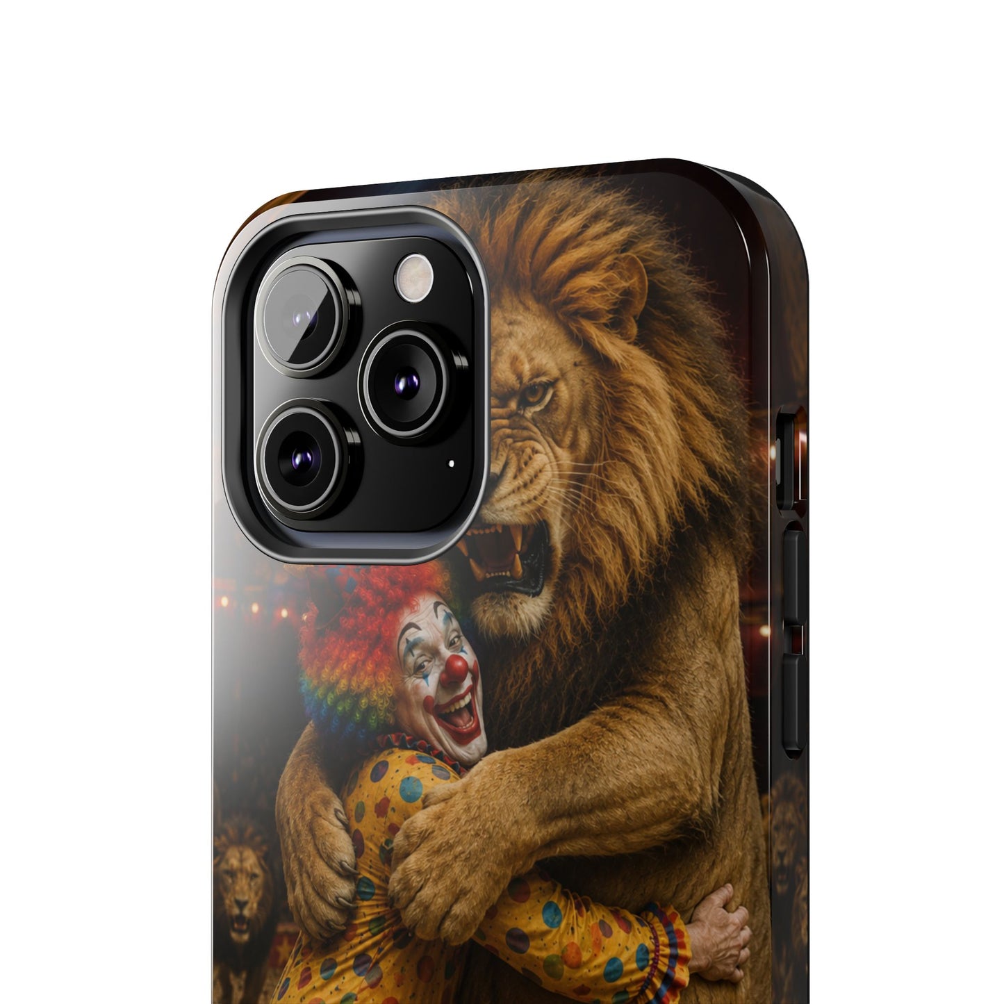 Phone Case — Lion Embrace Clown Tough Protective Case