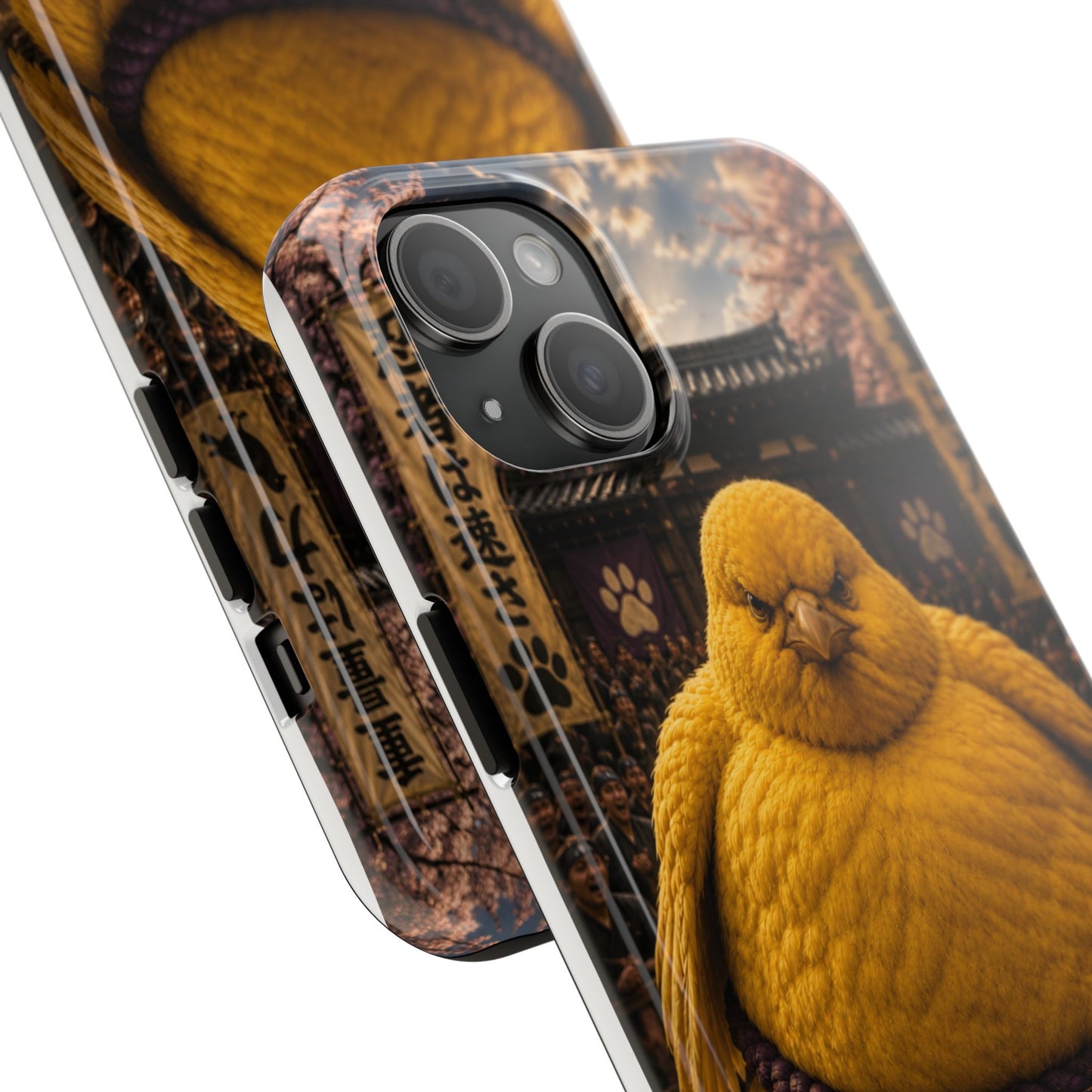 Big Bird Tough Phone Case - 500 Pounds Chubby Bird Protective Cover