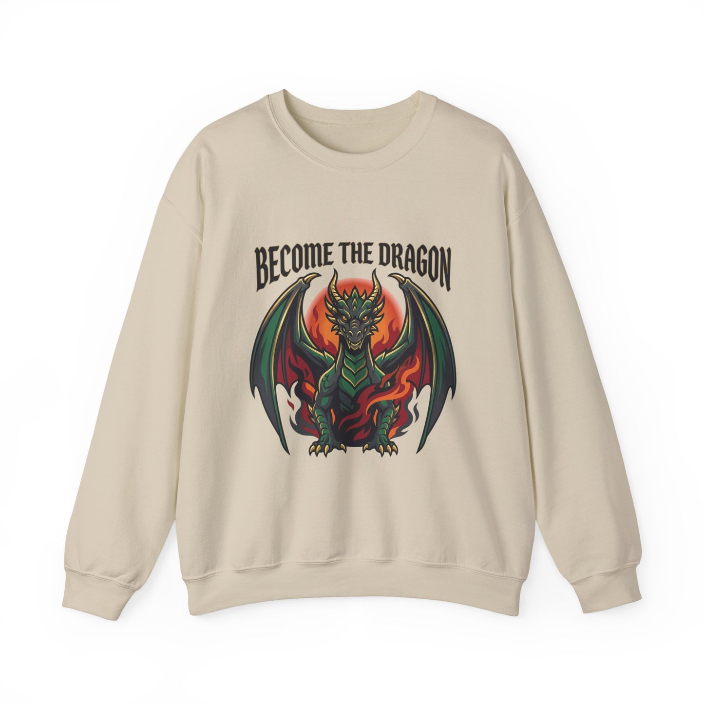 Become the Dragon Sweatshirt | dragon, fantasy art, tattoo style