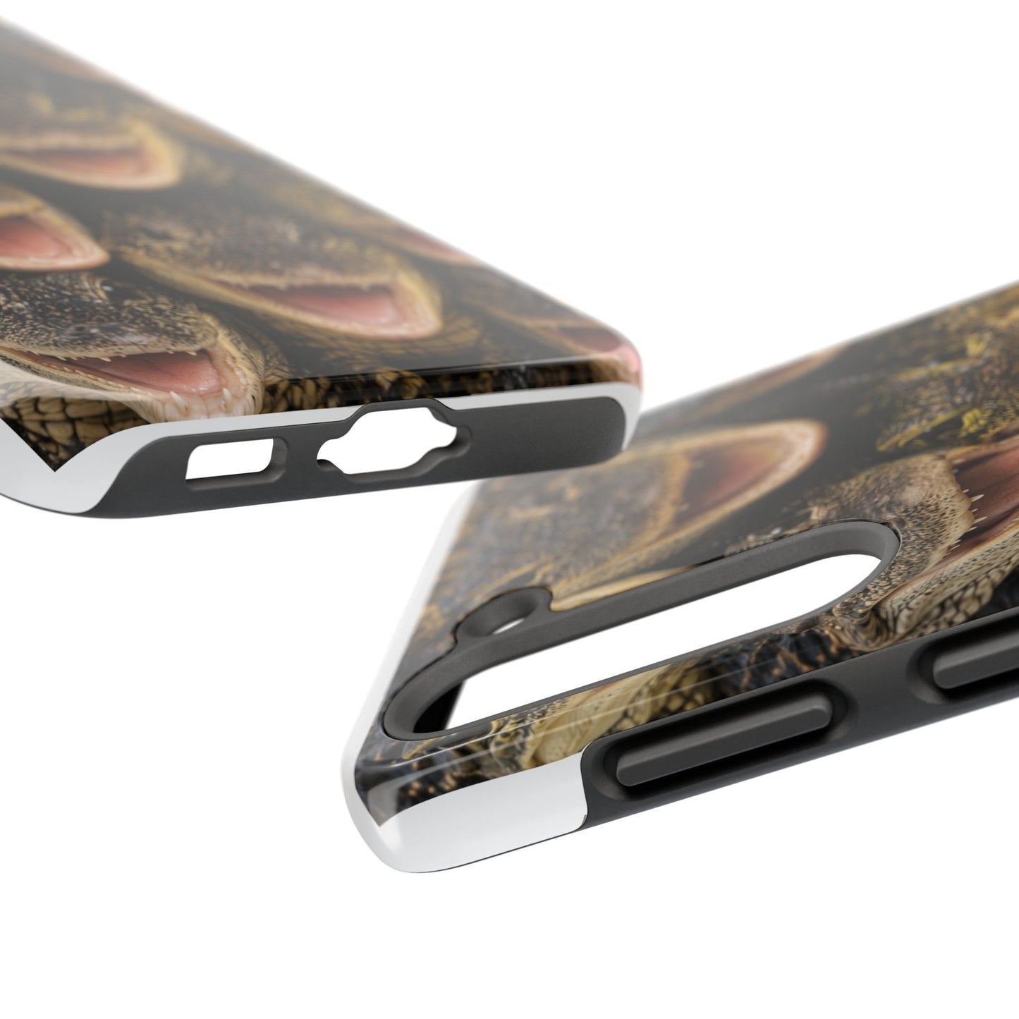 Alligator Smile Tough Phone Case — Funny Gator Print Protective Phone Cover