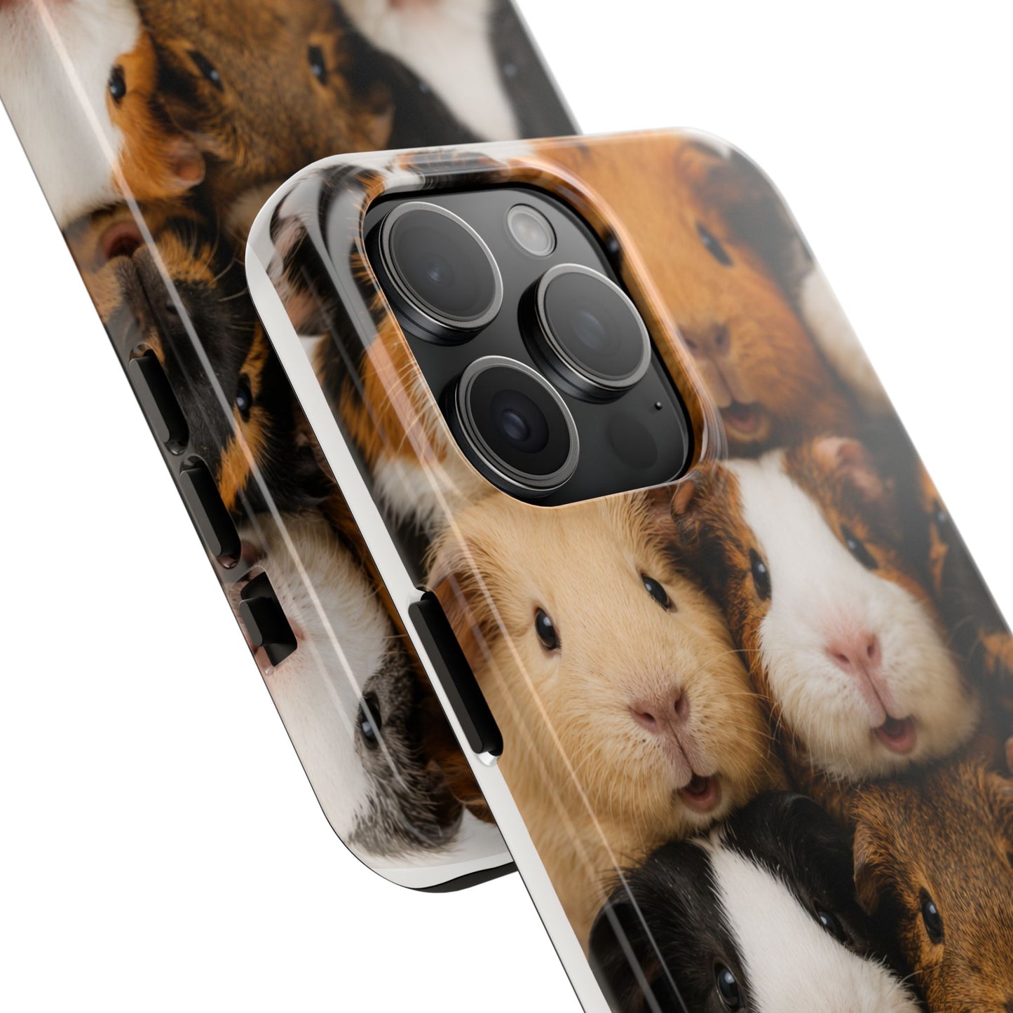 Guinea Pig Collage Tough Phone Case — Cute Small Pet Protective Phone Cover