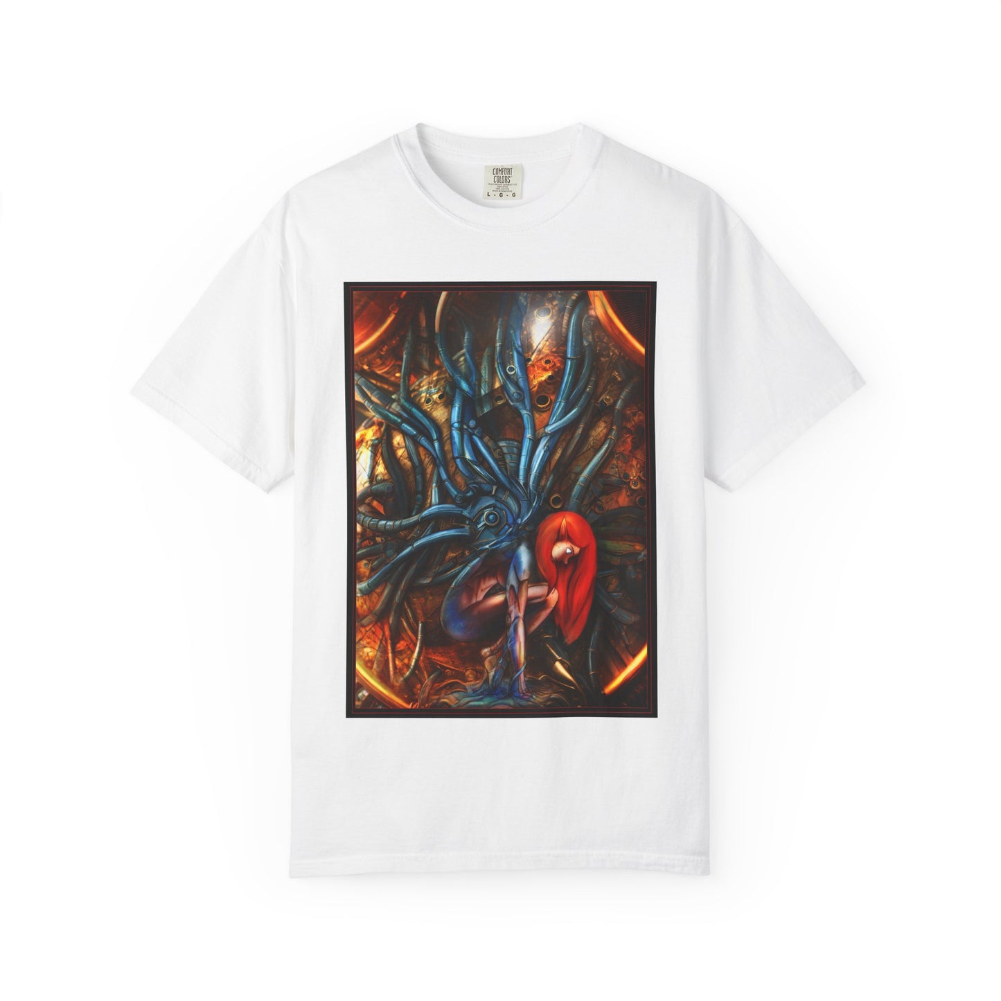 Horror Octopus Art T-Shirt — Surreal Cthulhu-Inspired Graphic Tee