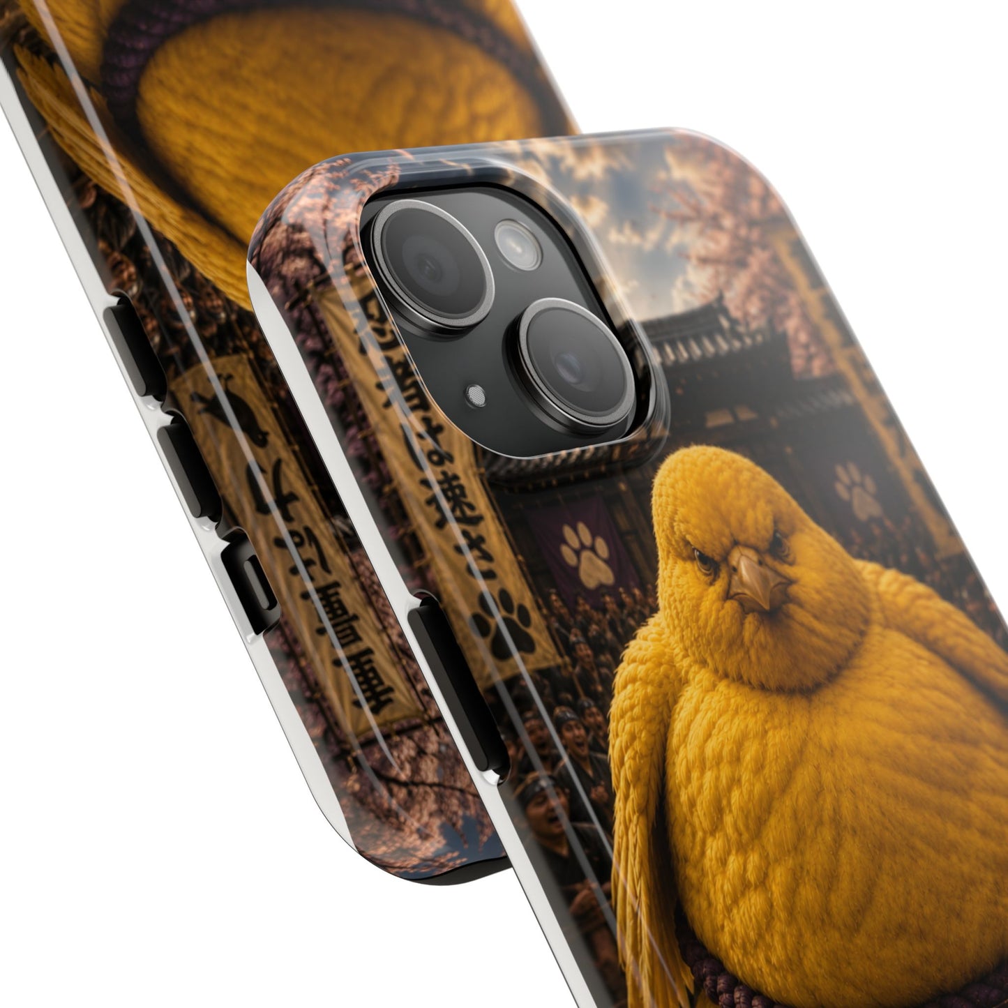 Big Bird Tough Phone Case - 500 Pounds Chubby Bird Protective Cover