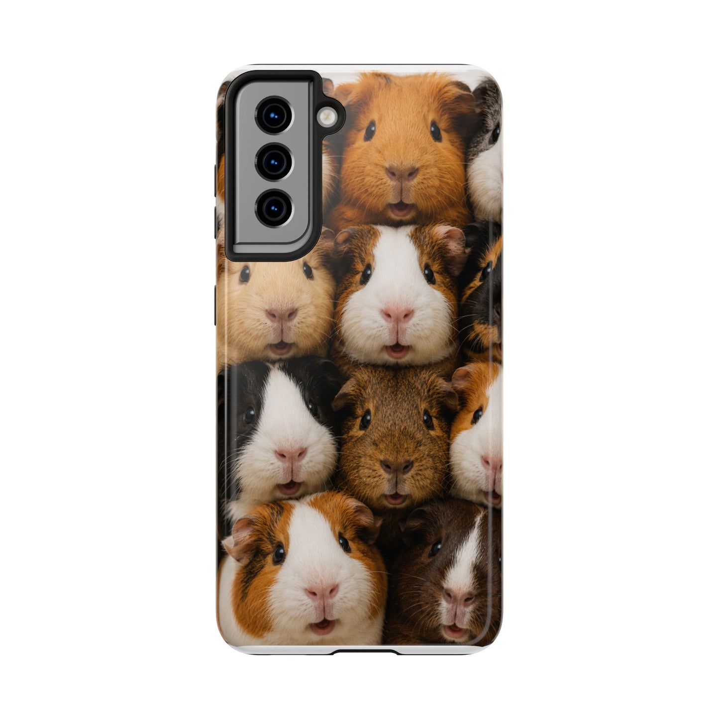 Guinea Pig Collage Tough Phone Case — Cute Small Pet Protective Phone Cover