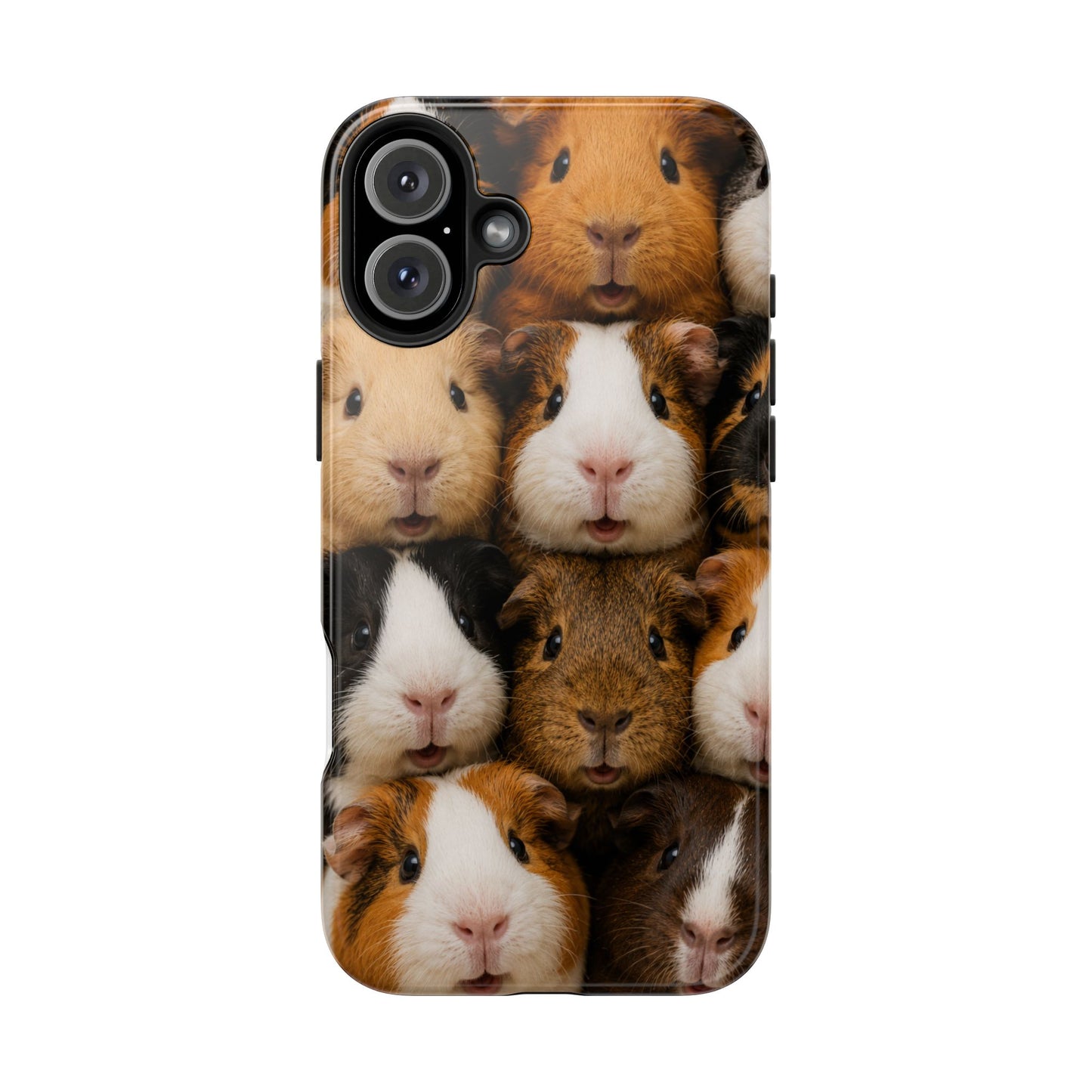 Guinea Pig Collage Tough Phone Case — Cute Small Pet Protective Phone Cover
