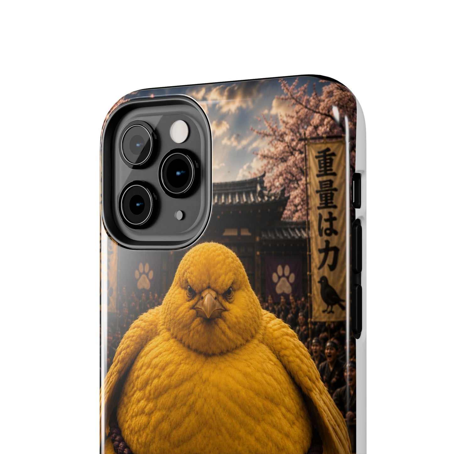 Big Bird Tough Phone Case - 500 Pounds Chubby Bird Protective Cover