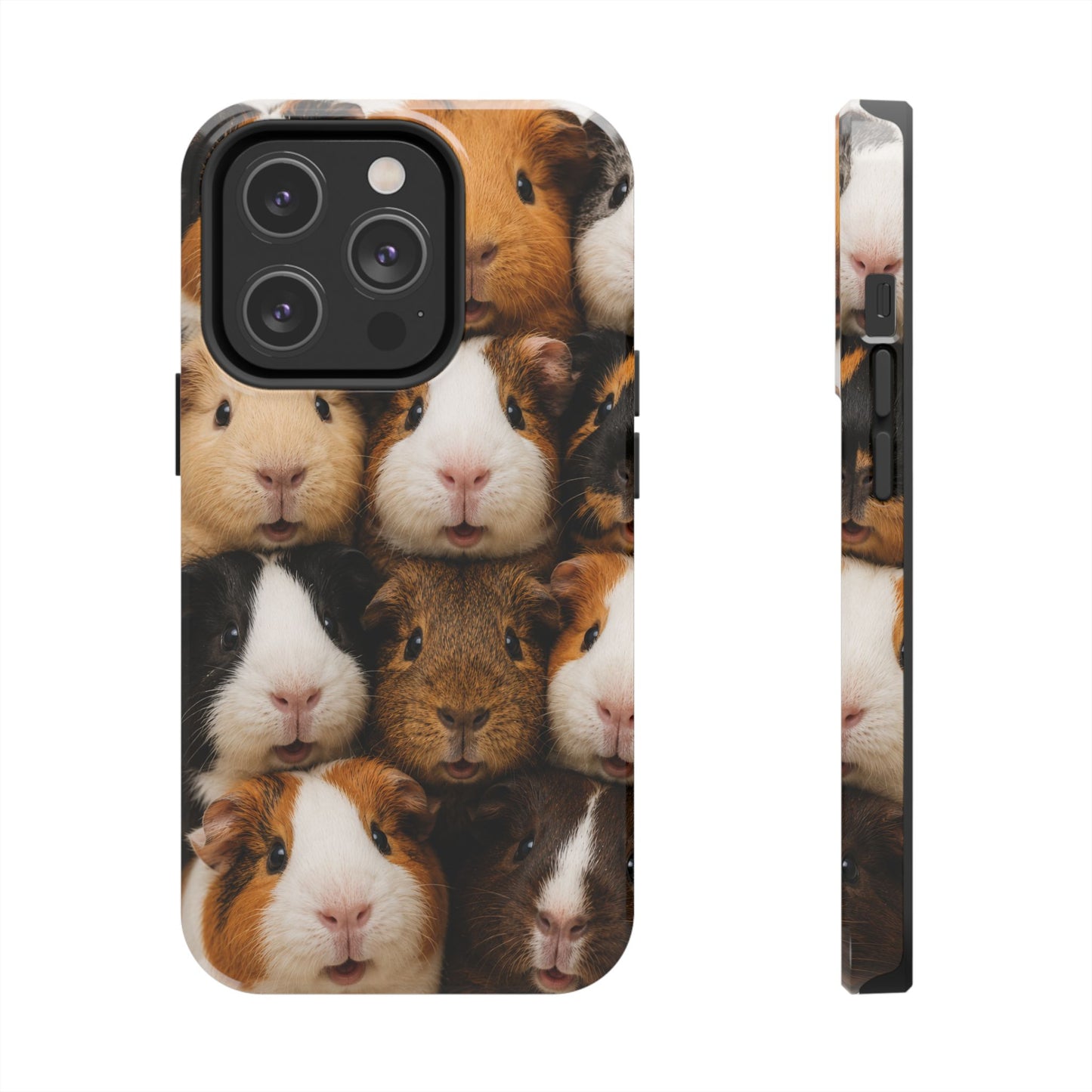 Guinea Pig Collage Tough Phone Case — Cute Small Pet Protective Phone Cover
