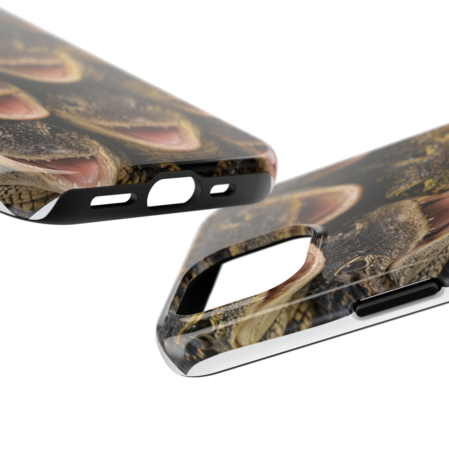 Alligator Smile Tough Phone Case — Funny Gator Print Protective Phone Cover