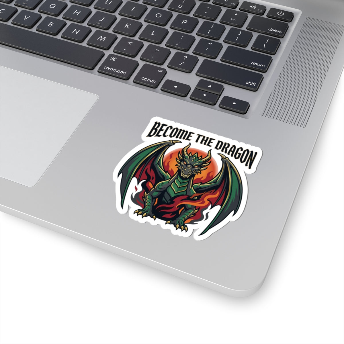 Become the Dragon Sticker | dragon, fantasy art, tattoo style