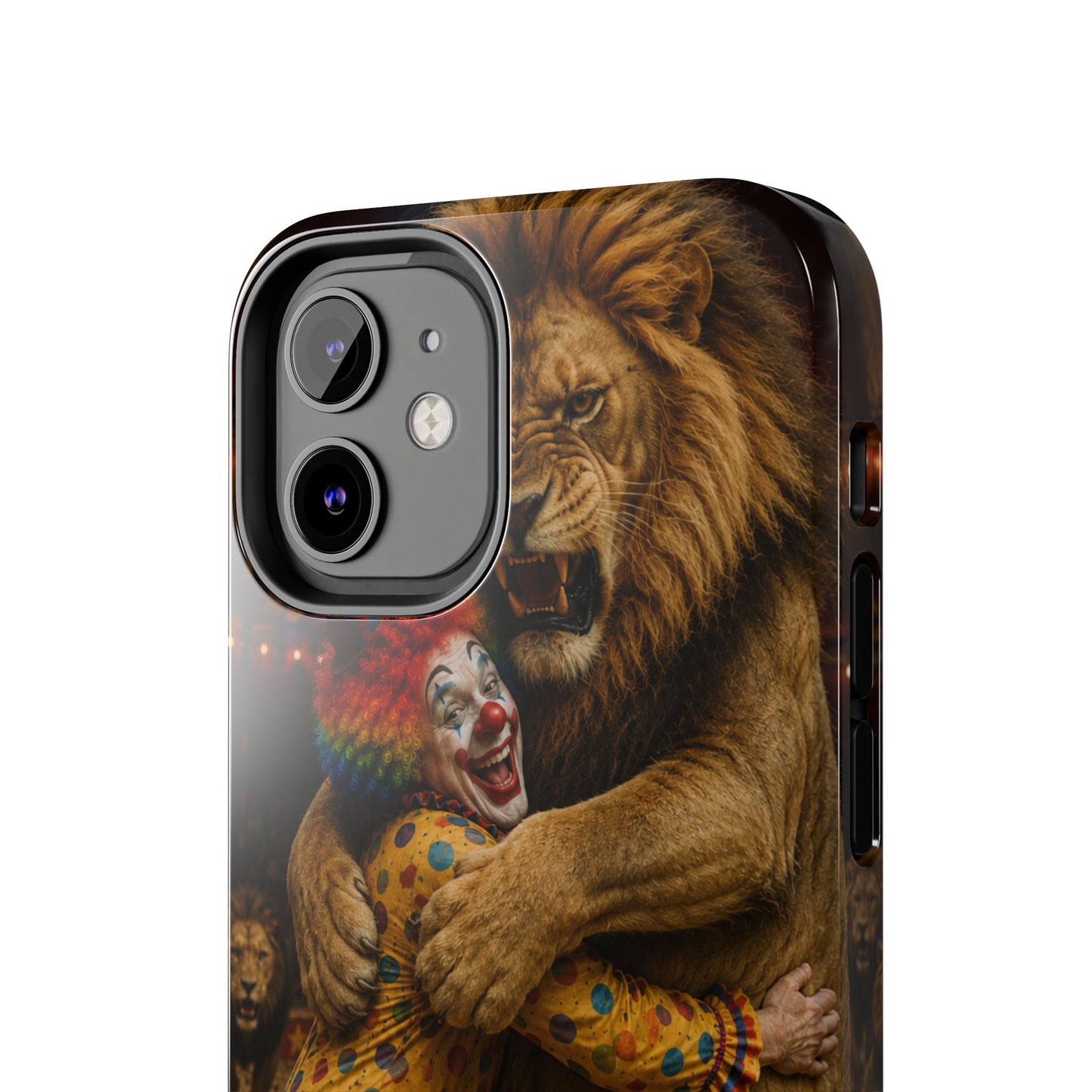 Phone Case — Lion Embrace Clown Tough Protective Case