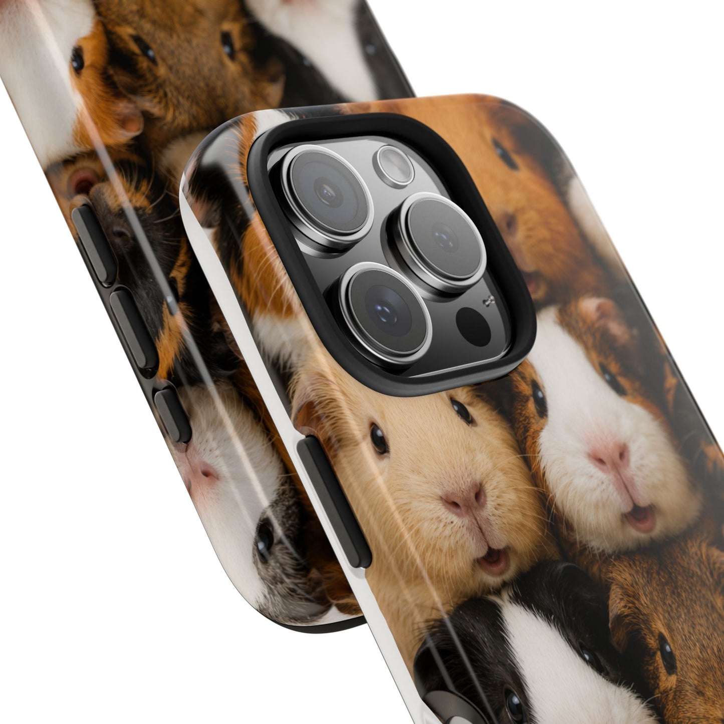 Guinea Pig Collage Tough Phone Case — Cute Small Pet Protective Phone Cover