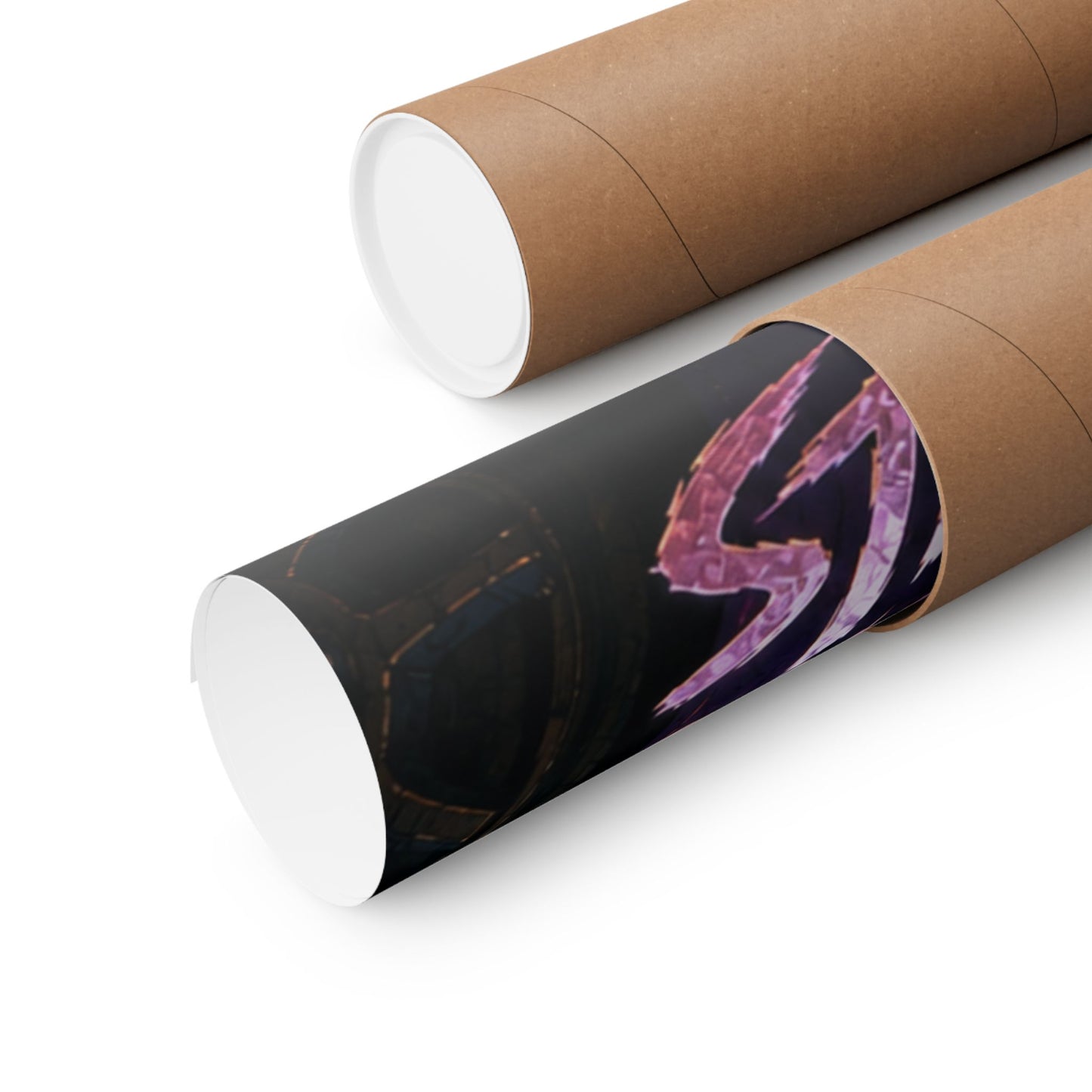 Metallic Souls Anime Poster — "Metallic Souls" Matte Vertical Art Print