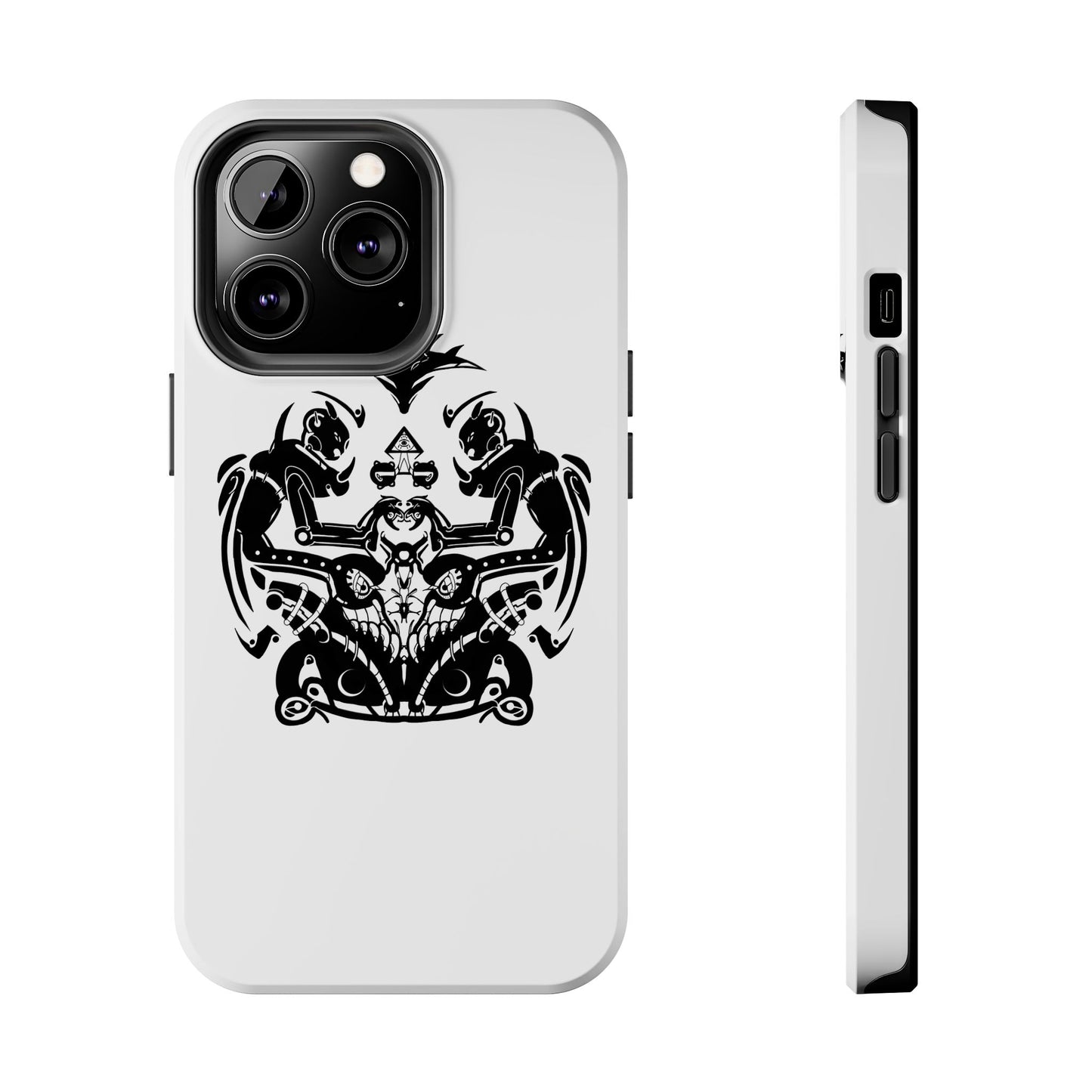 Viking Knotwork Tough Phone Case — Norse Warrior Tribal Design
