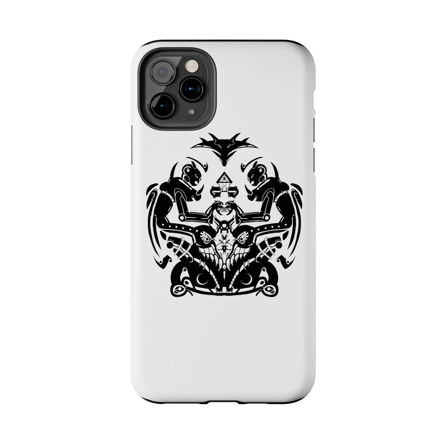 Viking Knotwork Tough Phone Case — Norse Warrior Tribal Design