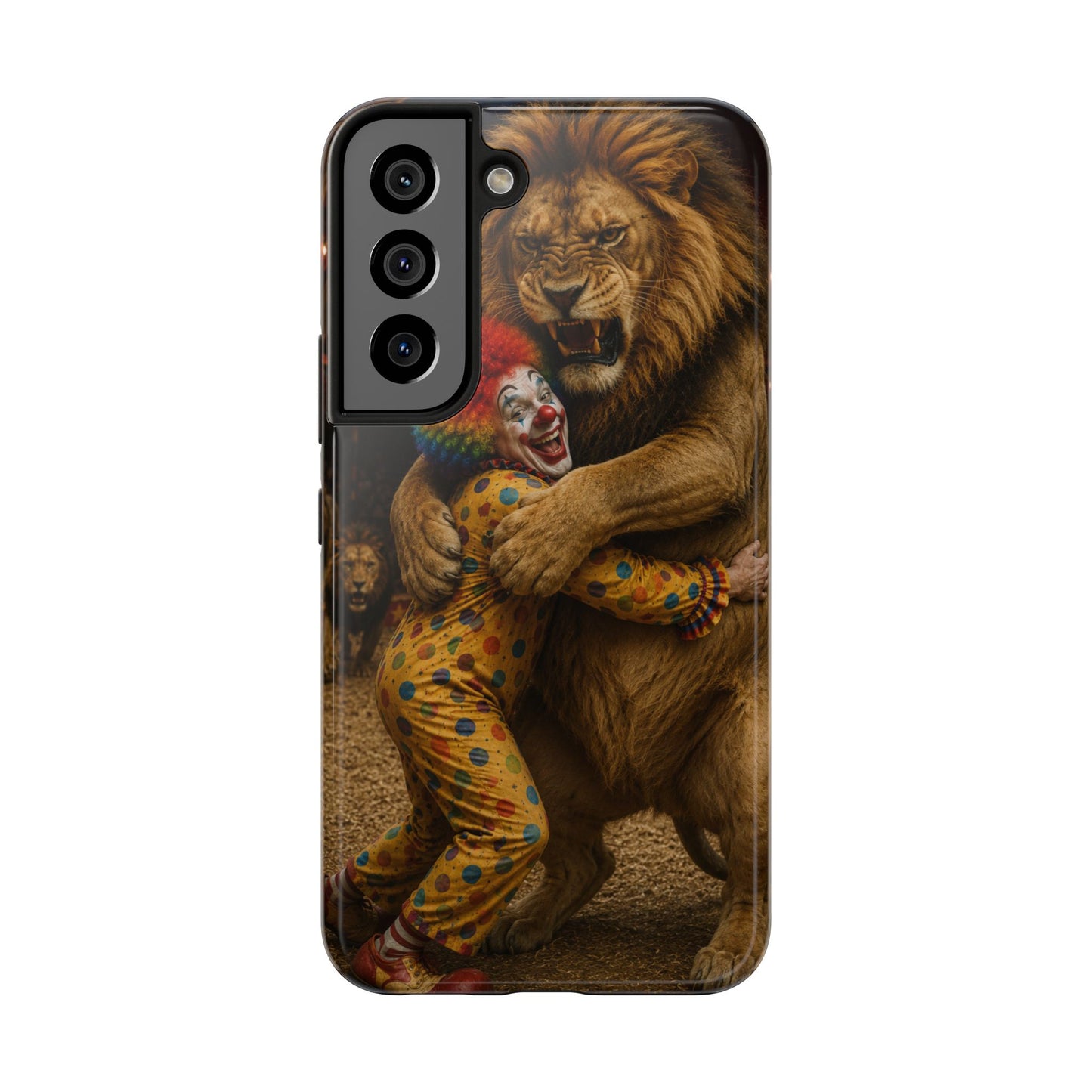 Phone Case — Lion Embrace Clown Tough Protective Case