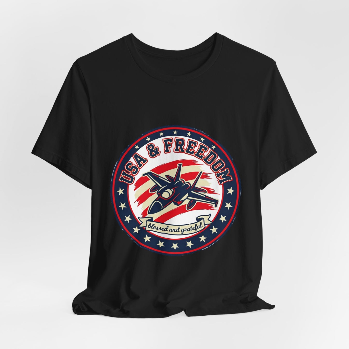USA & Freedom T-Shirt | faith-based patriotic, vintage Americana