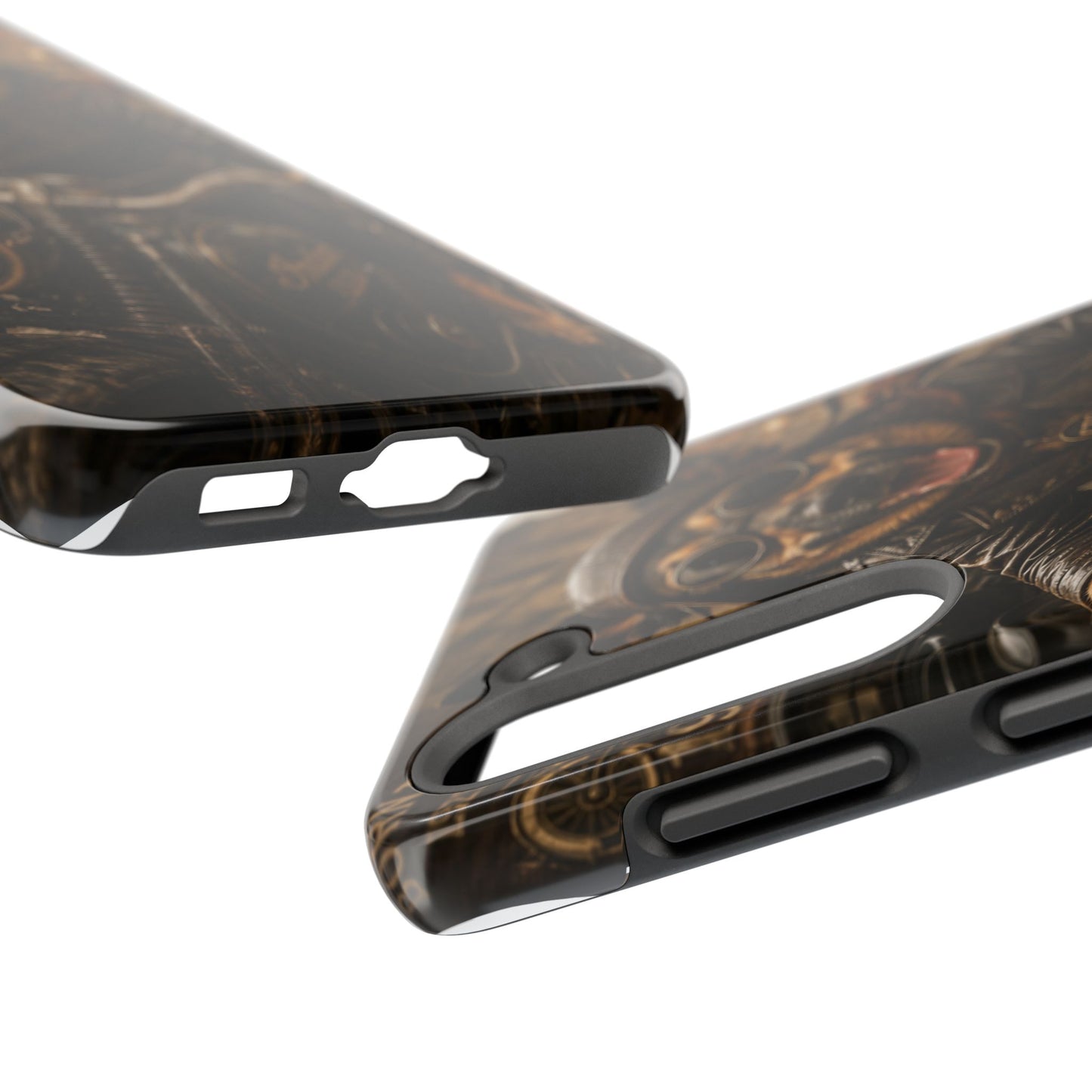 Phone Case — Biker Dog Riding Motorcycle Protective Tough Cover