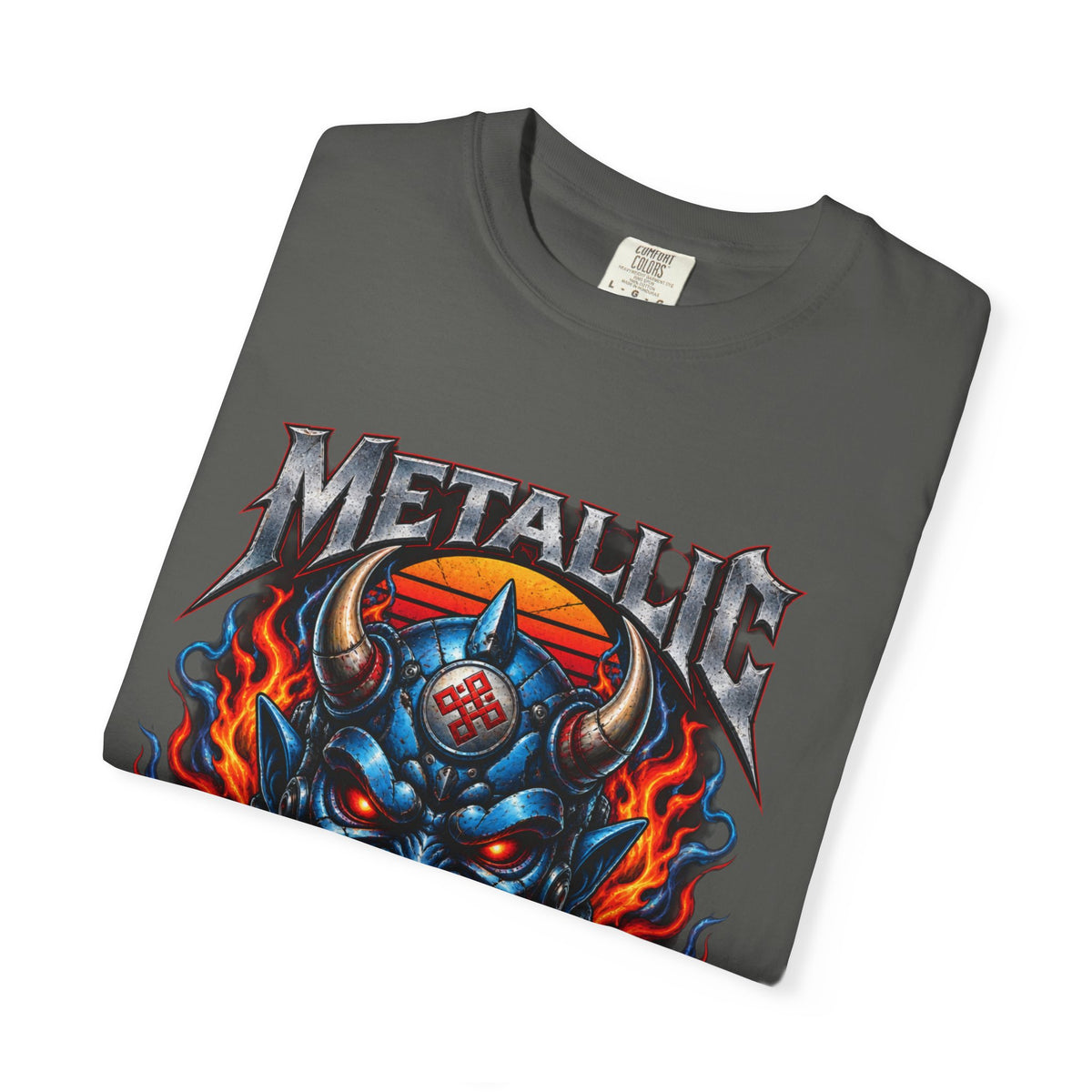 Metallic Souls Demon Skull T-Shirt