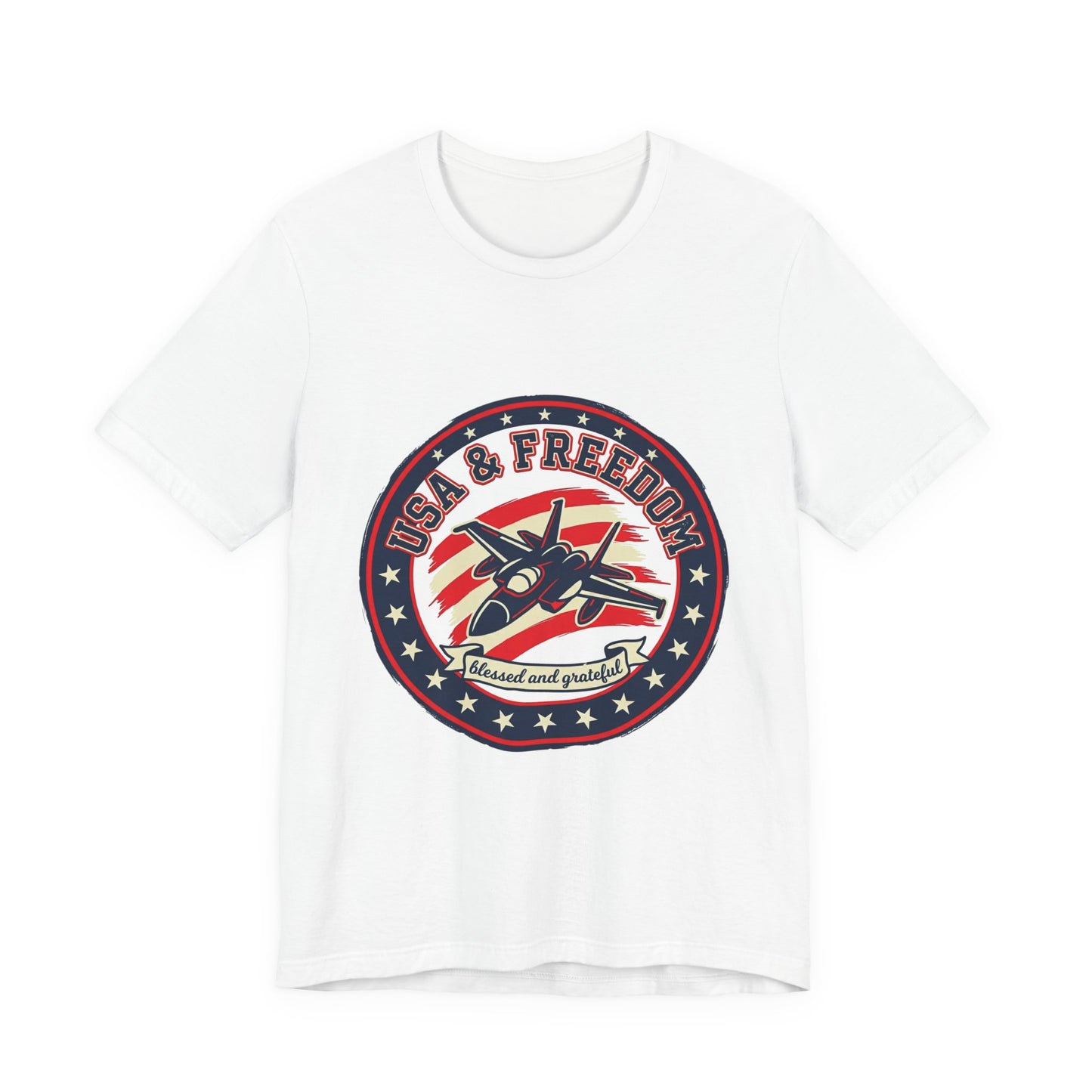 USA & Freedom T-Shirt | faith-based patriotic, vintage Americana